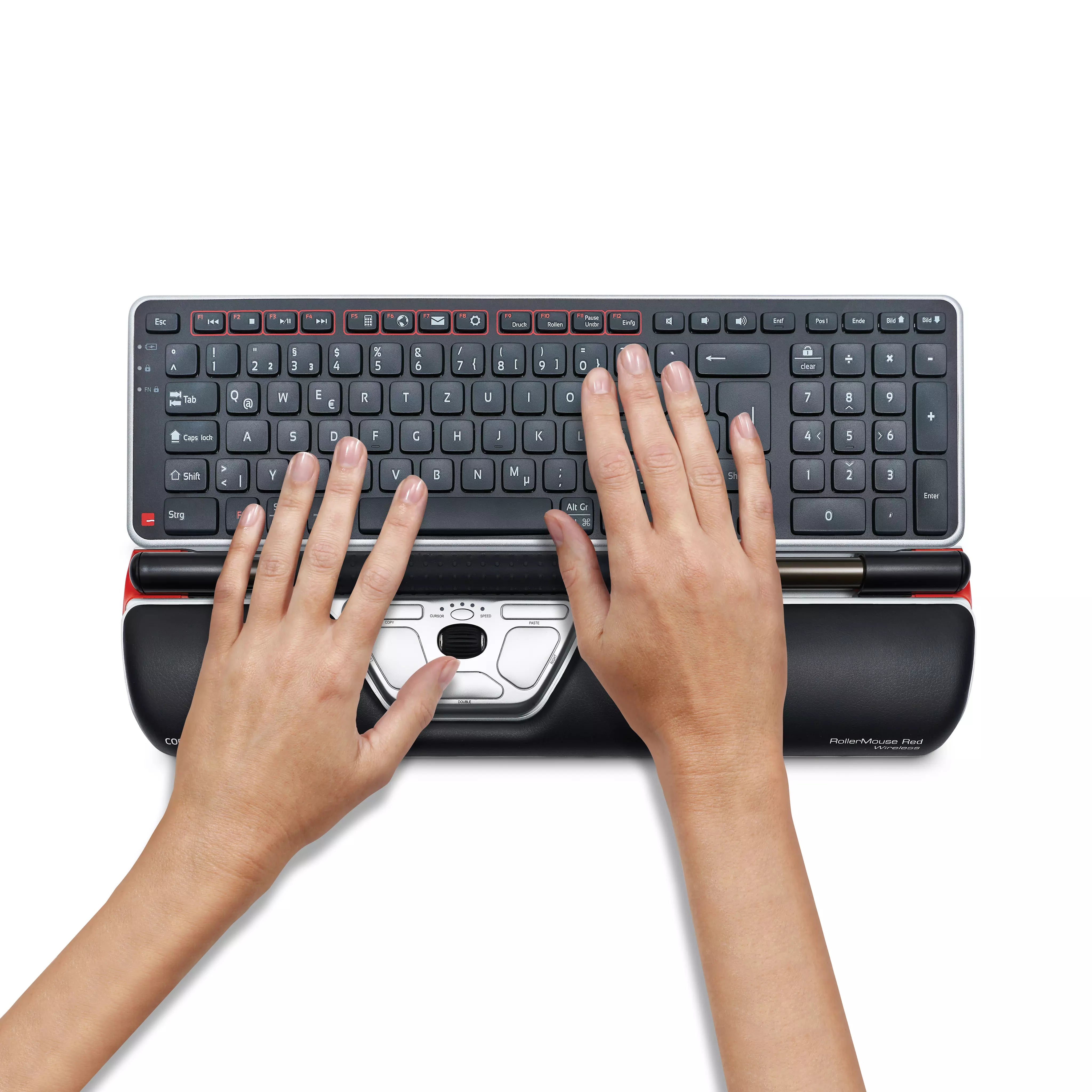RollerMouse Red, wireless