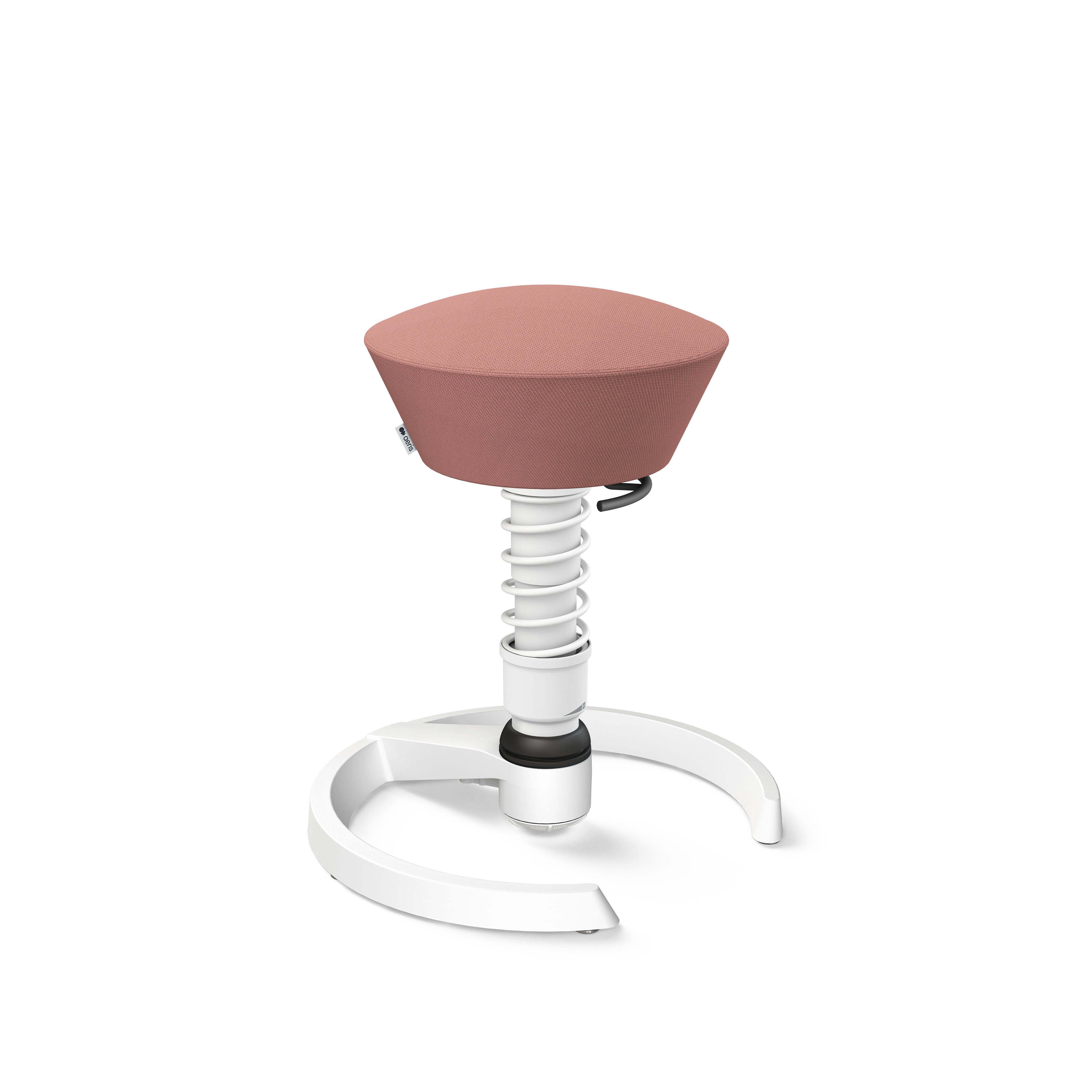 Swopper active chair, pale pink wool blend