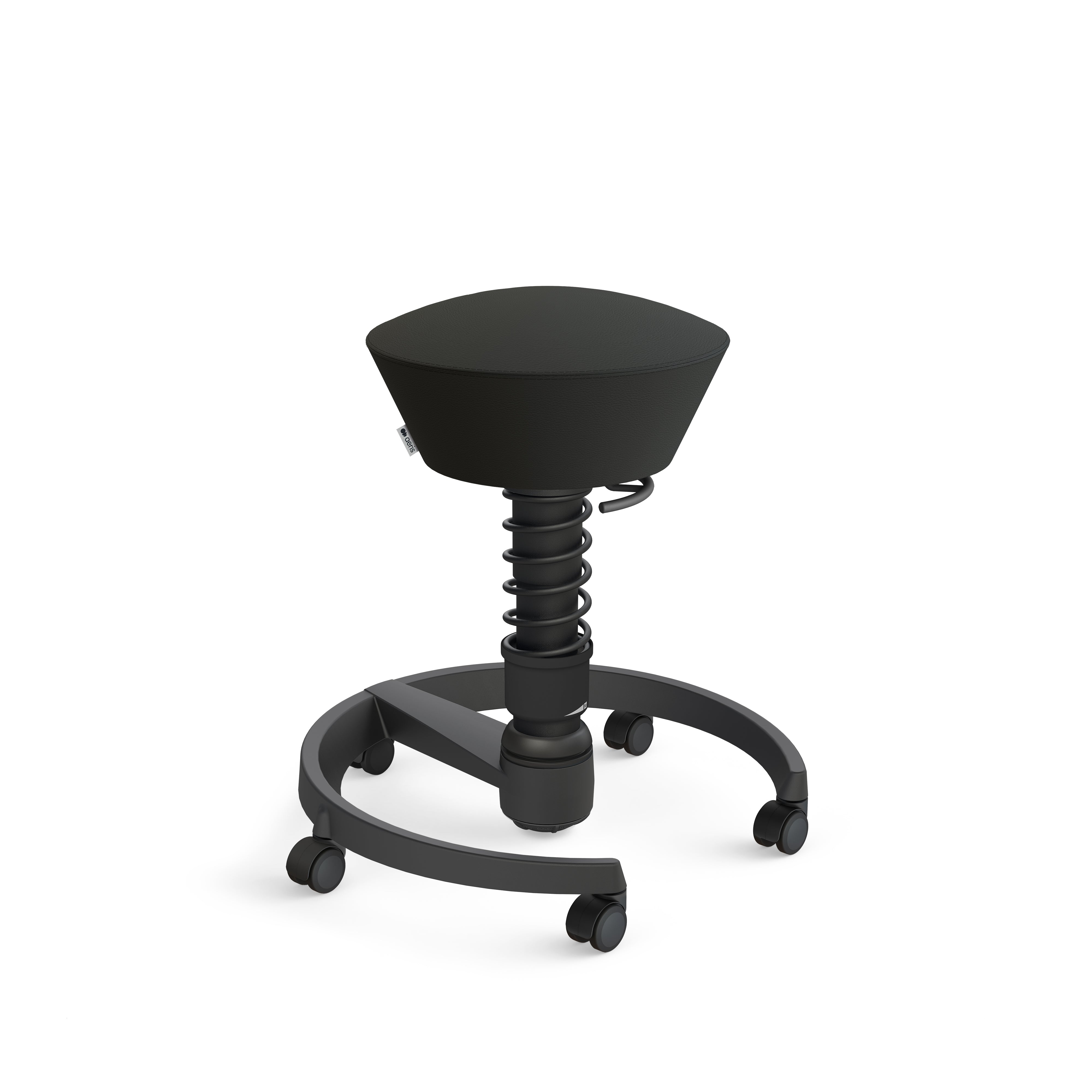 Swopper active chair, black artificial leather