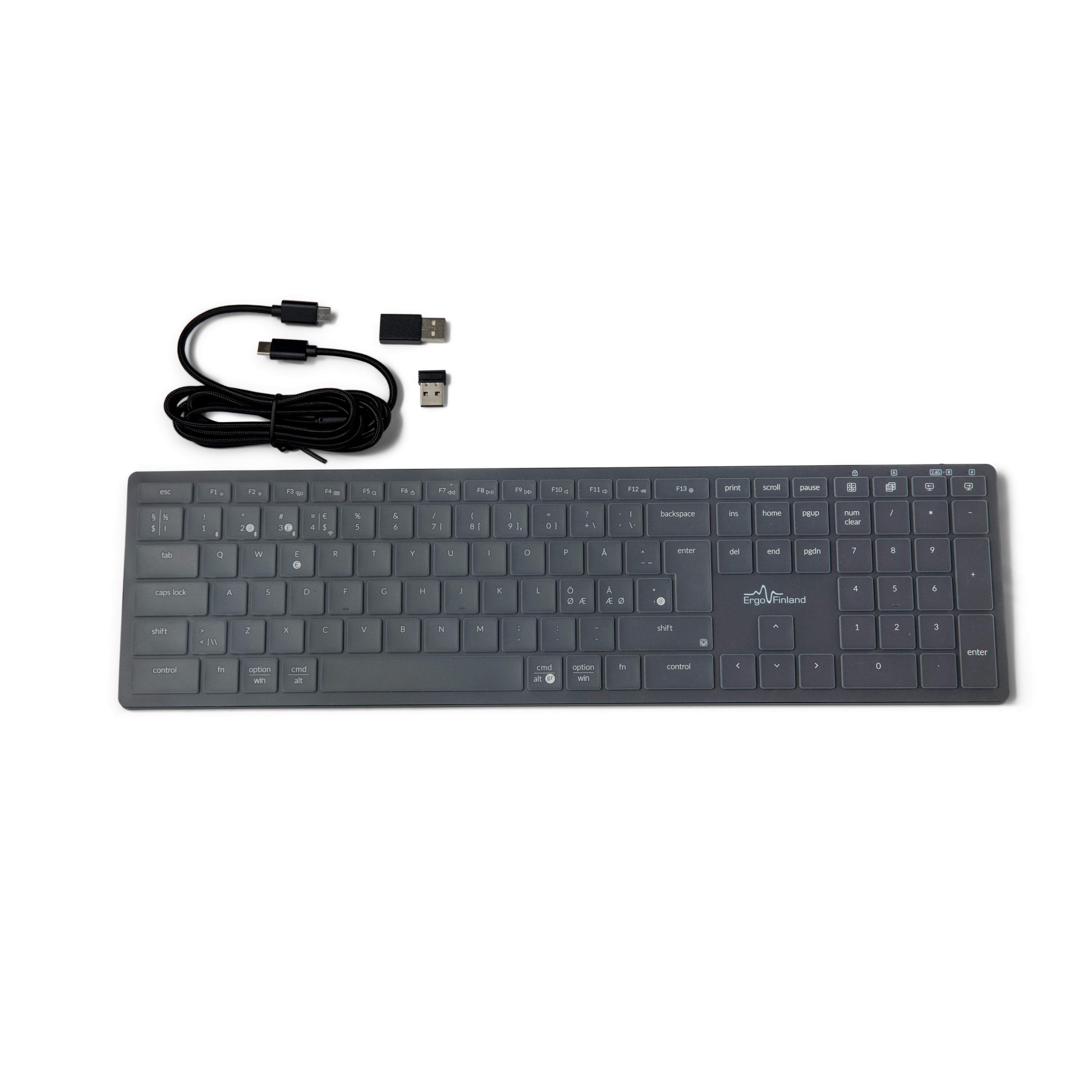 NordType X3 – 3-in-1 Keyboard – Black