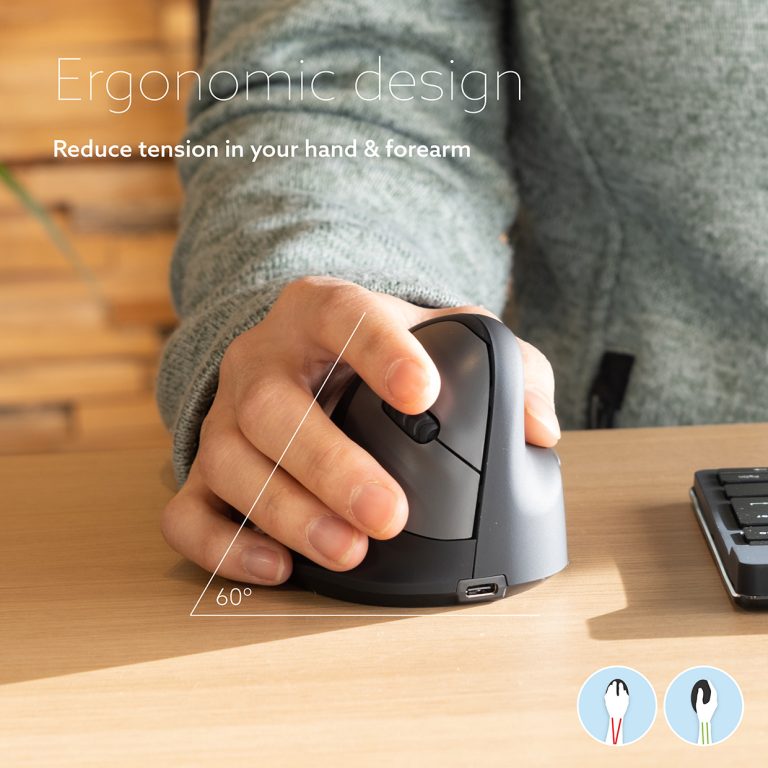 HE Break Mouse large right, bluetooth