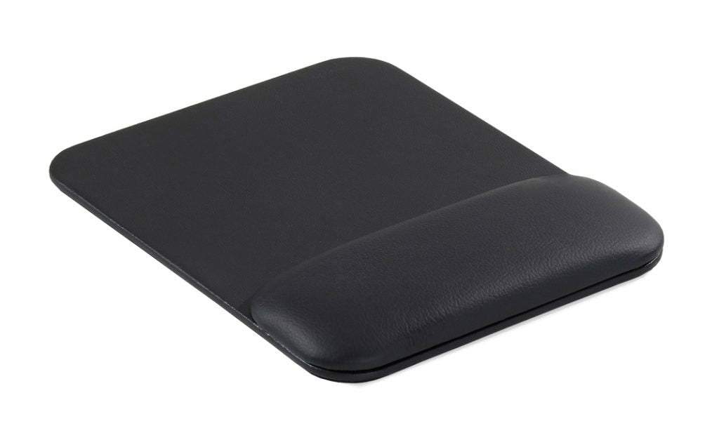 ProPad mouse pad with wrist support - faux leather