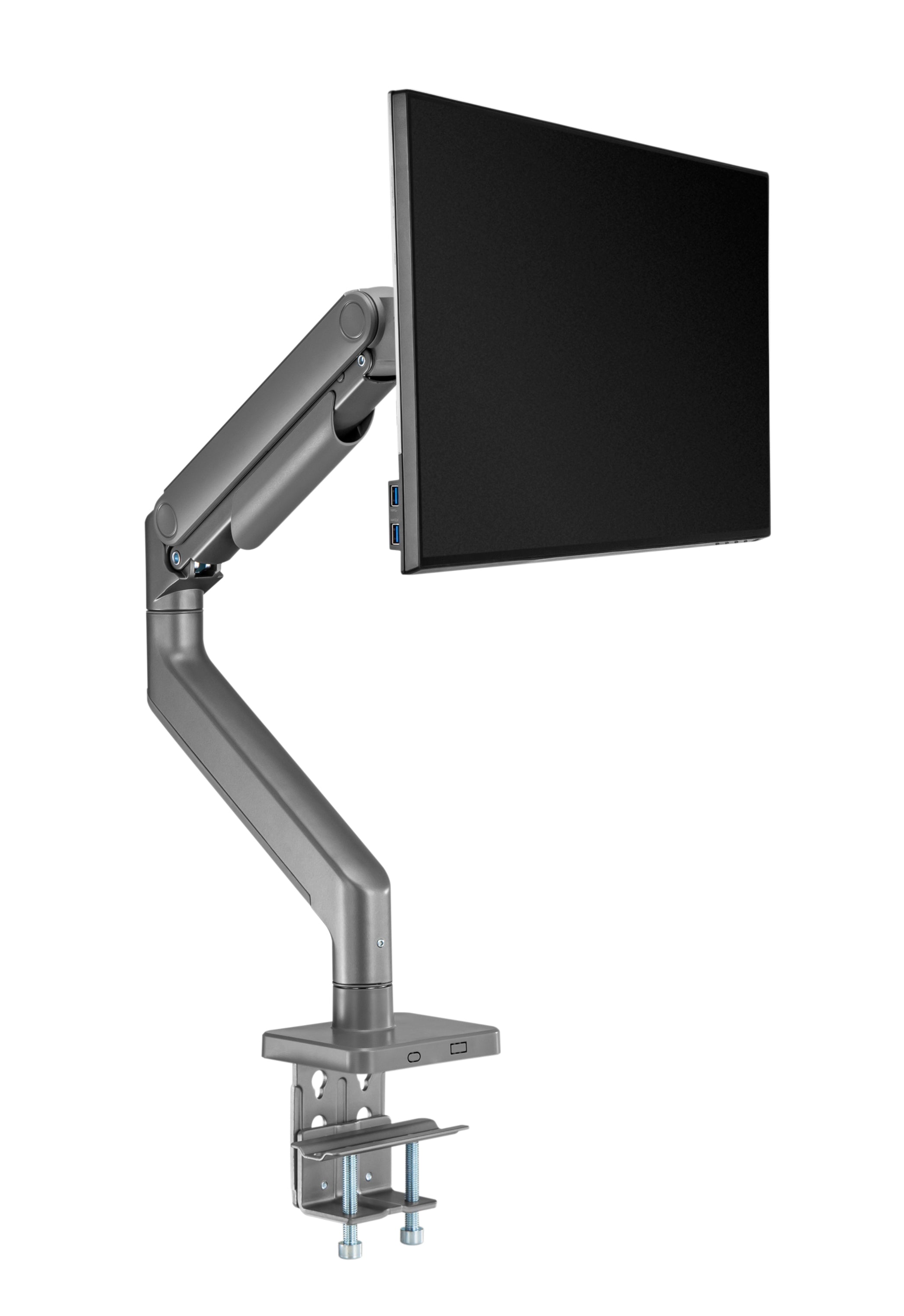 Monitorarm Heavy duty, dark grey