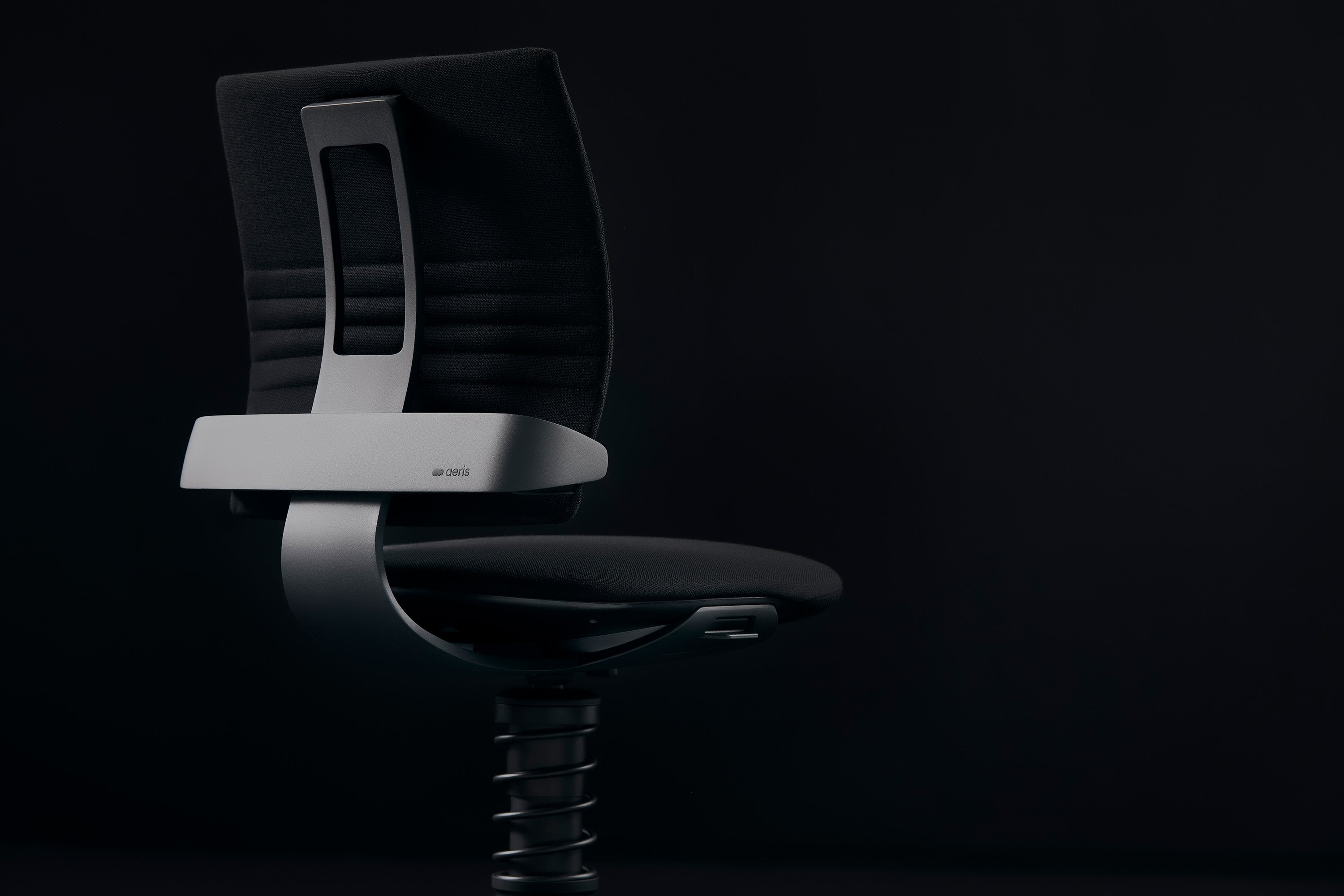 3Dee active chair, black microfibre