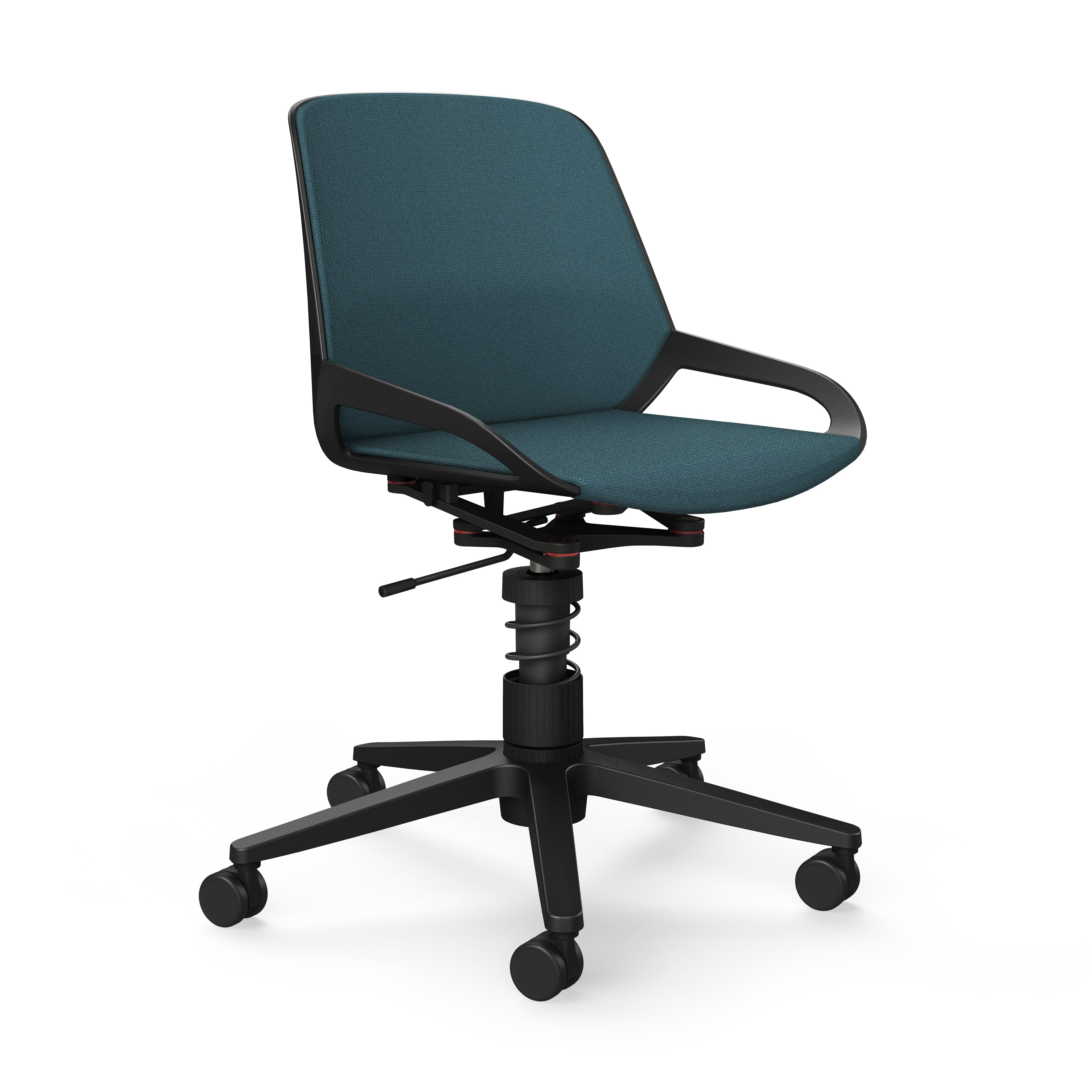 Numo Task spring active chair - black/blue
