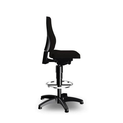 All-In-One Trend 3 workchair, black artificial leather