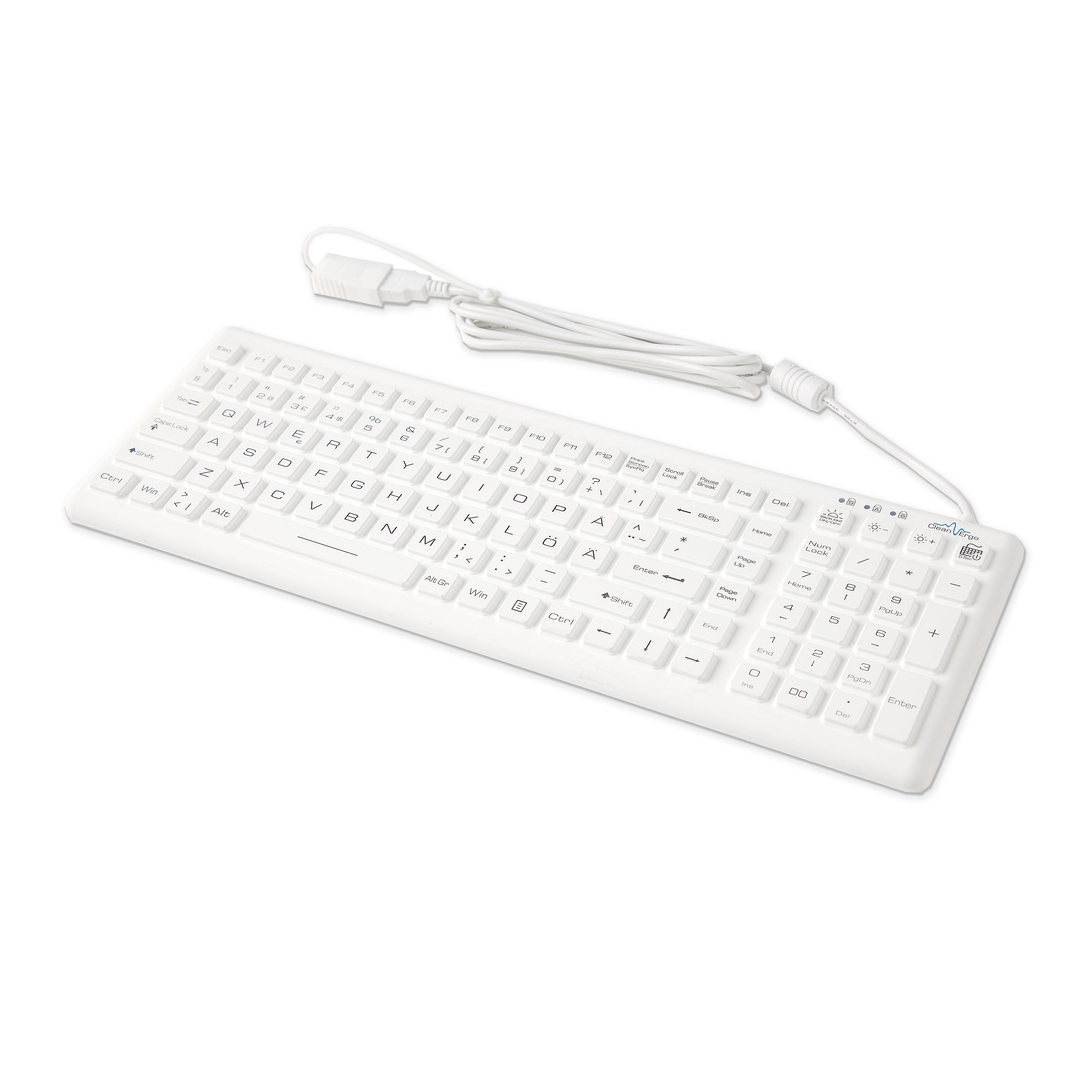 Medical keyboard, wired