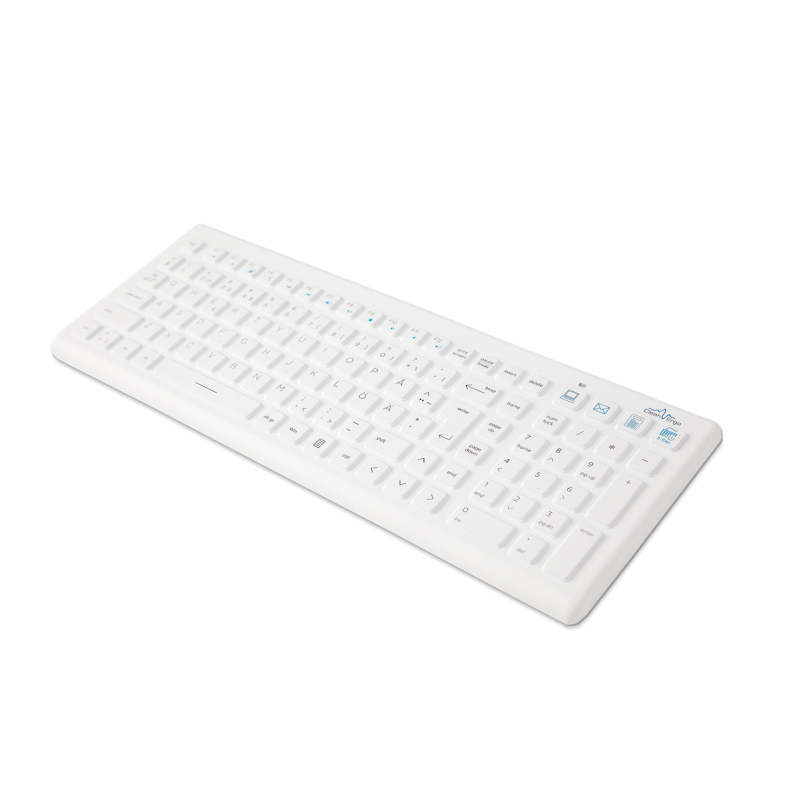 Medical keyboard, wireless