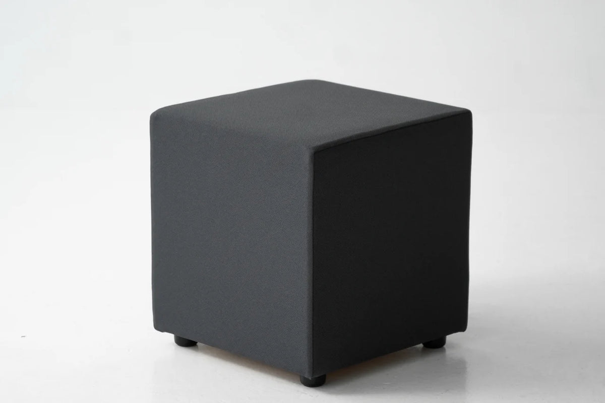 Neurosonic Cube recovery footstool, dark grey
