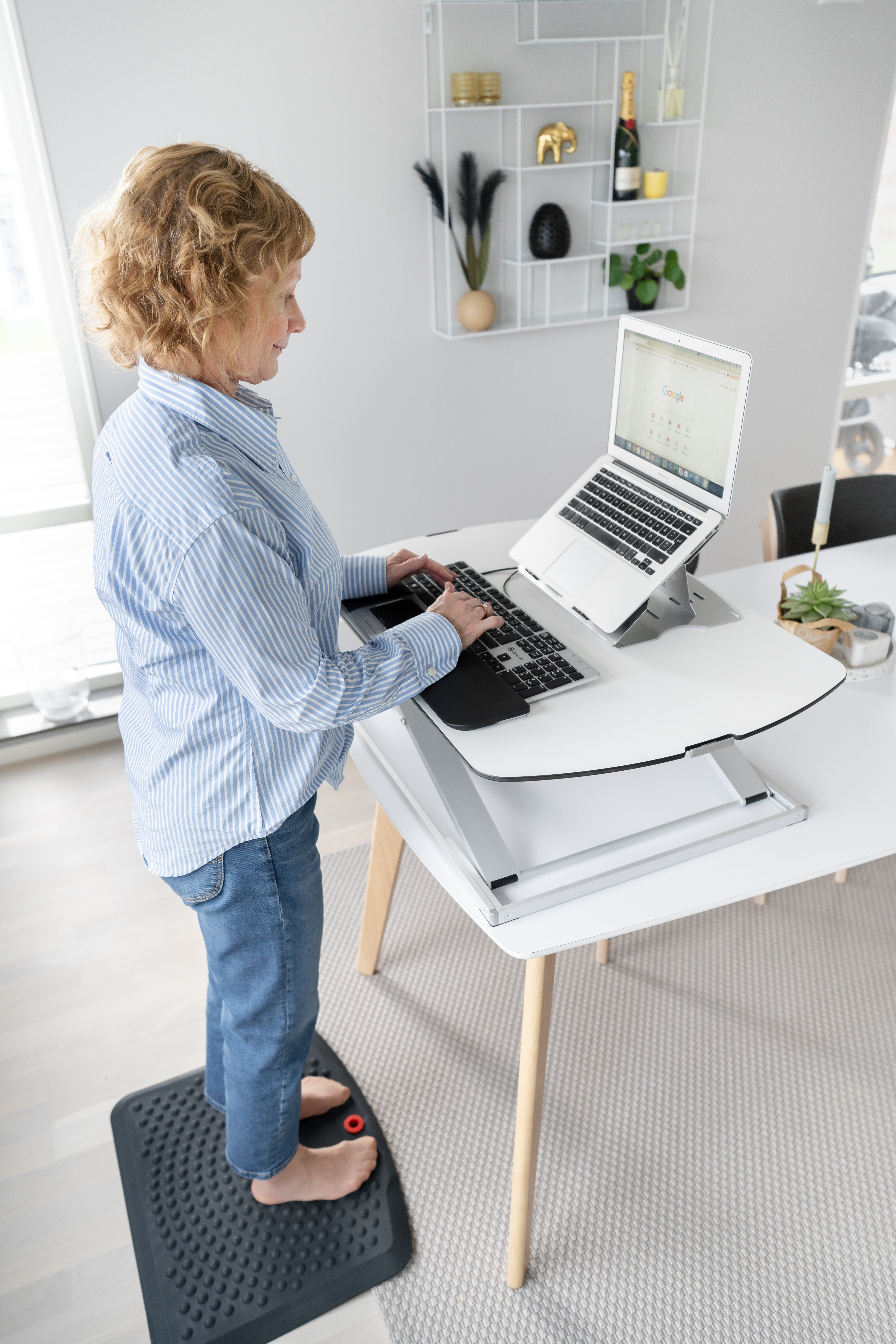 GetUpDesk Free adjustable tabletop, white