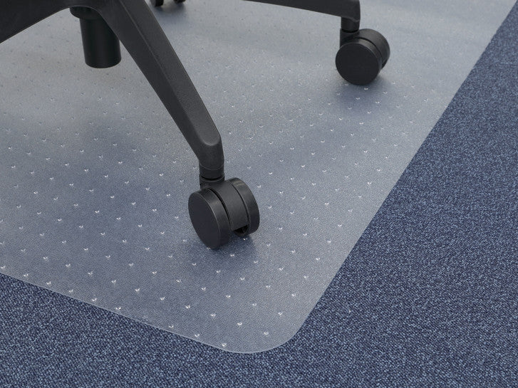 Chair Mat - for Soft Surfaces - with Spikes 120 x 100 cm