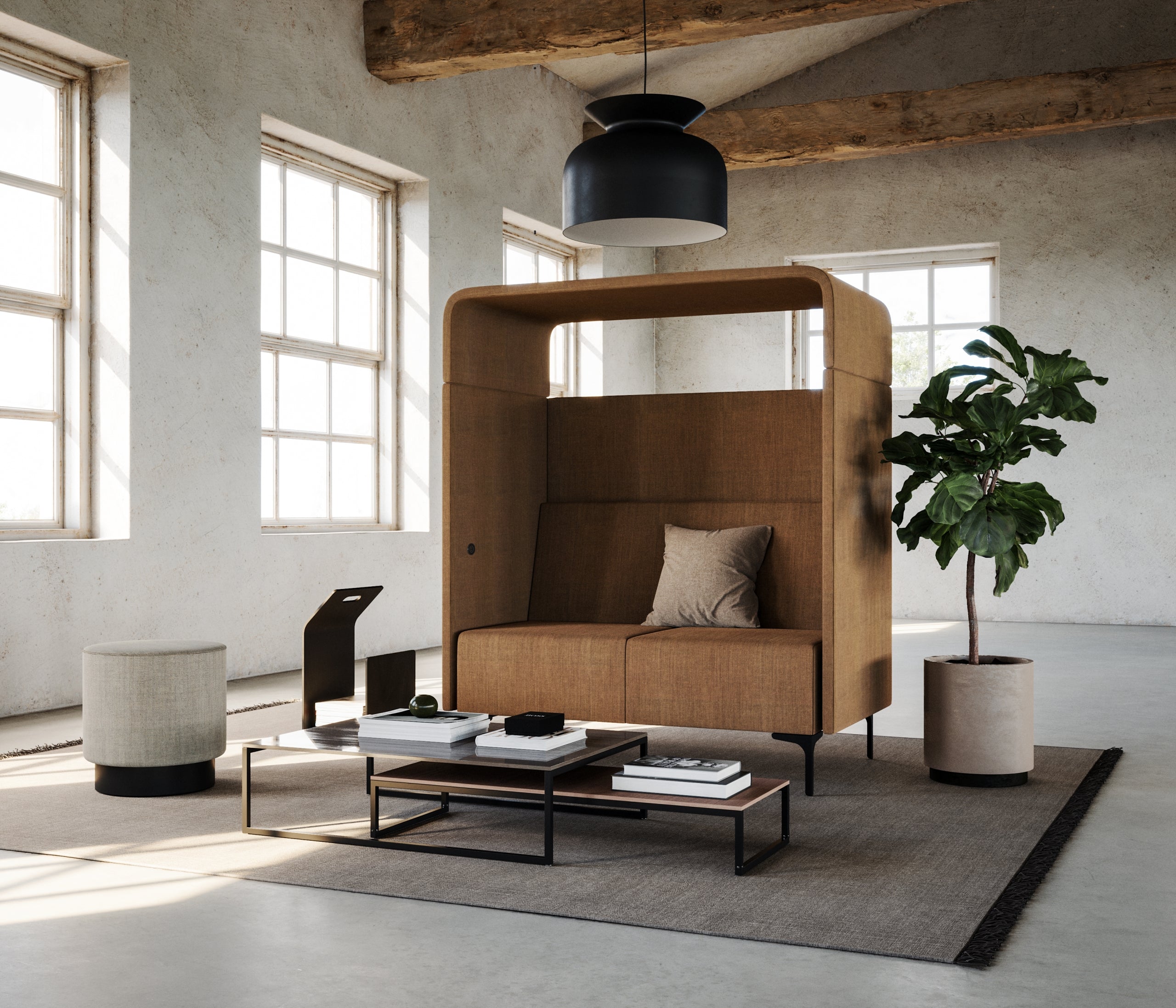 Focus Sofa with Roof, 2-Seater