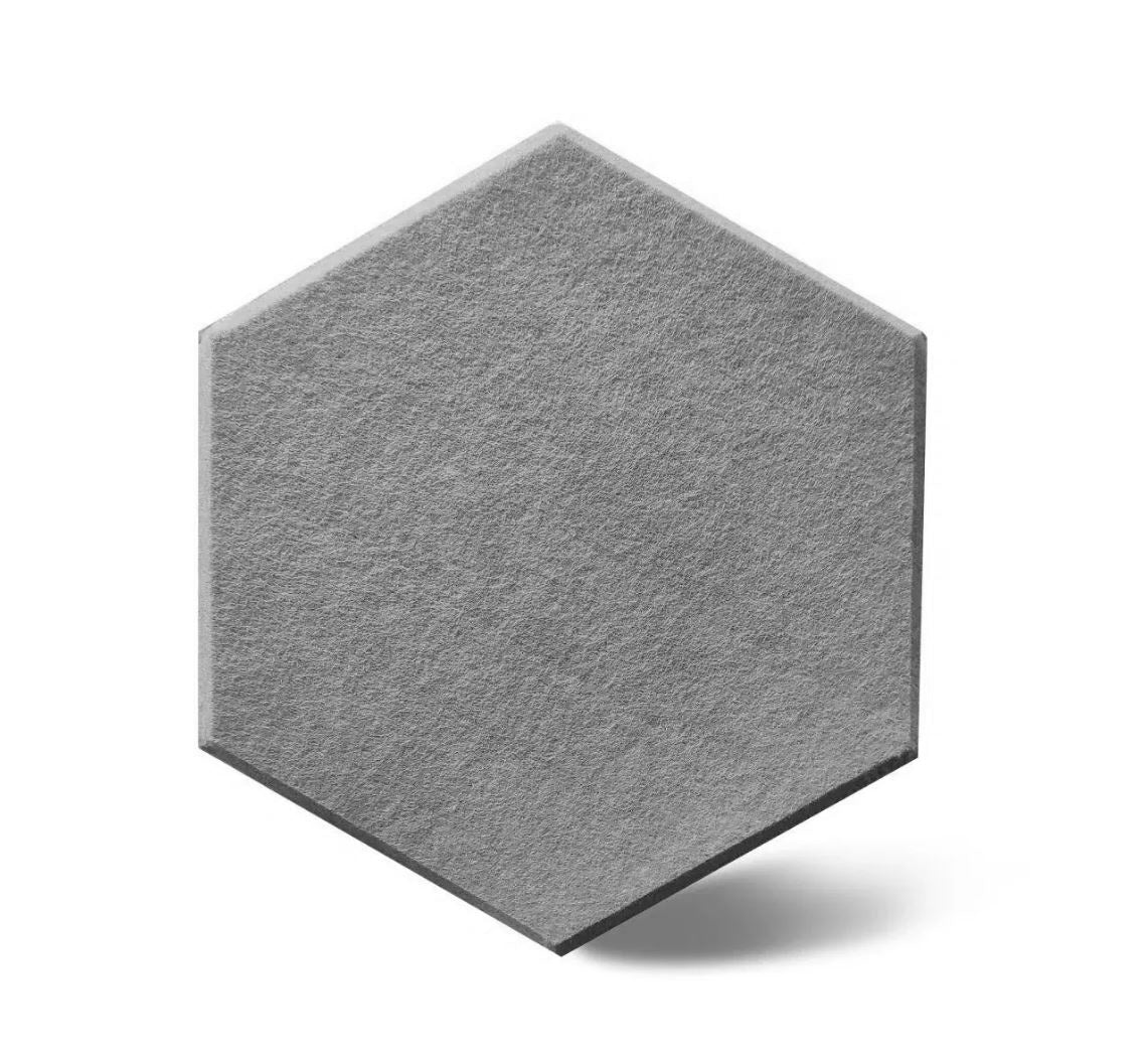 Focus Hexagon – acoustic panel, grey (10 pcs)