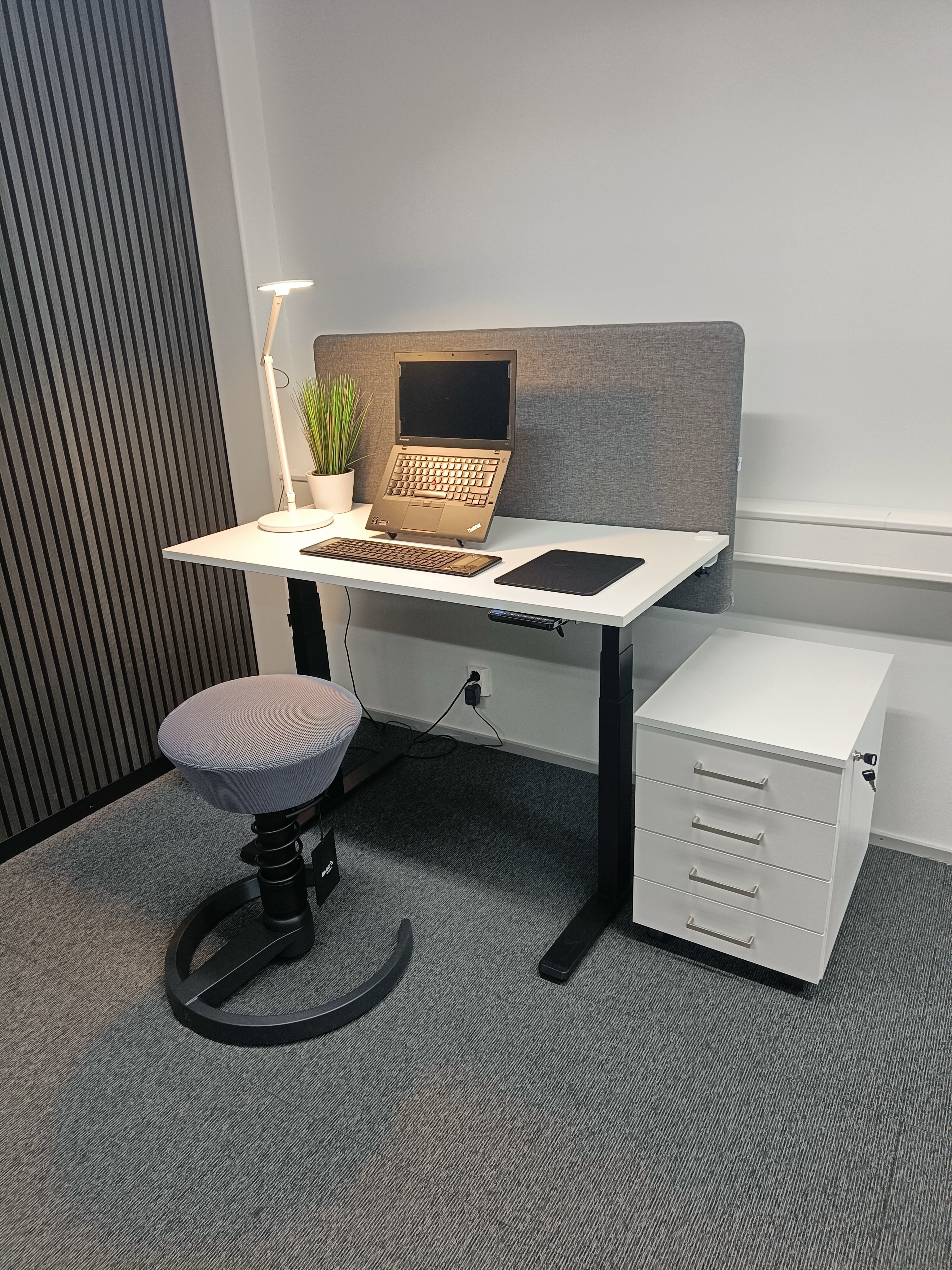 Drawer on wheels (4L) - white