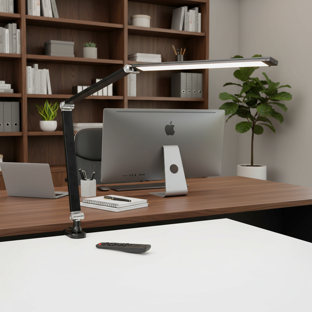 Link Led desk lamp, black