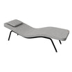 Neurosonic Divaani Gen2 recovery chaise longue, light grey fabric