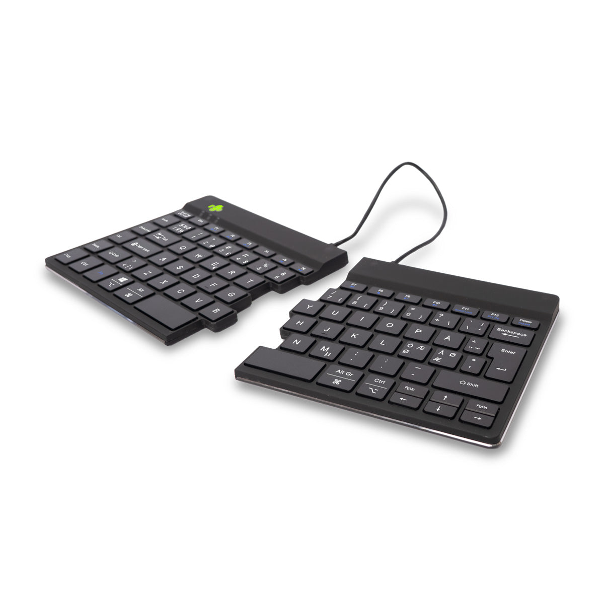 Ergo-R Black, split mini keyboard - Bluetooth