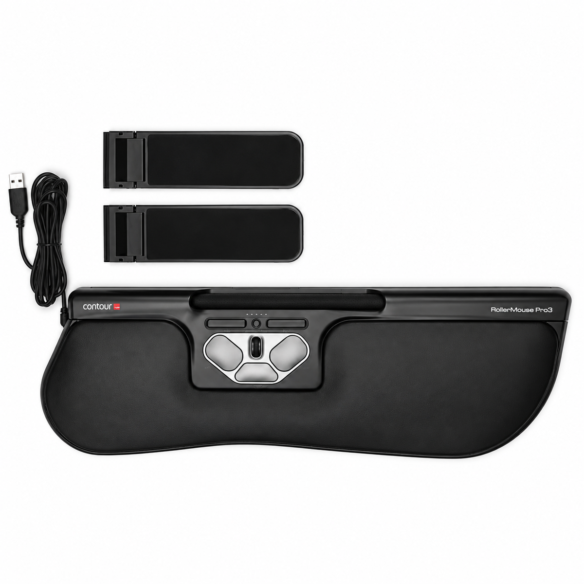 RollerMouse Pro3 Plus Ergonomic Mouse, Black