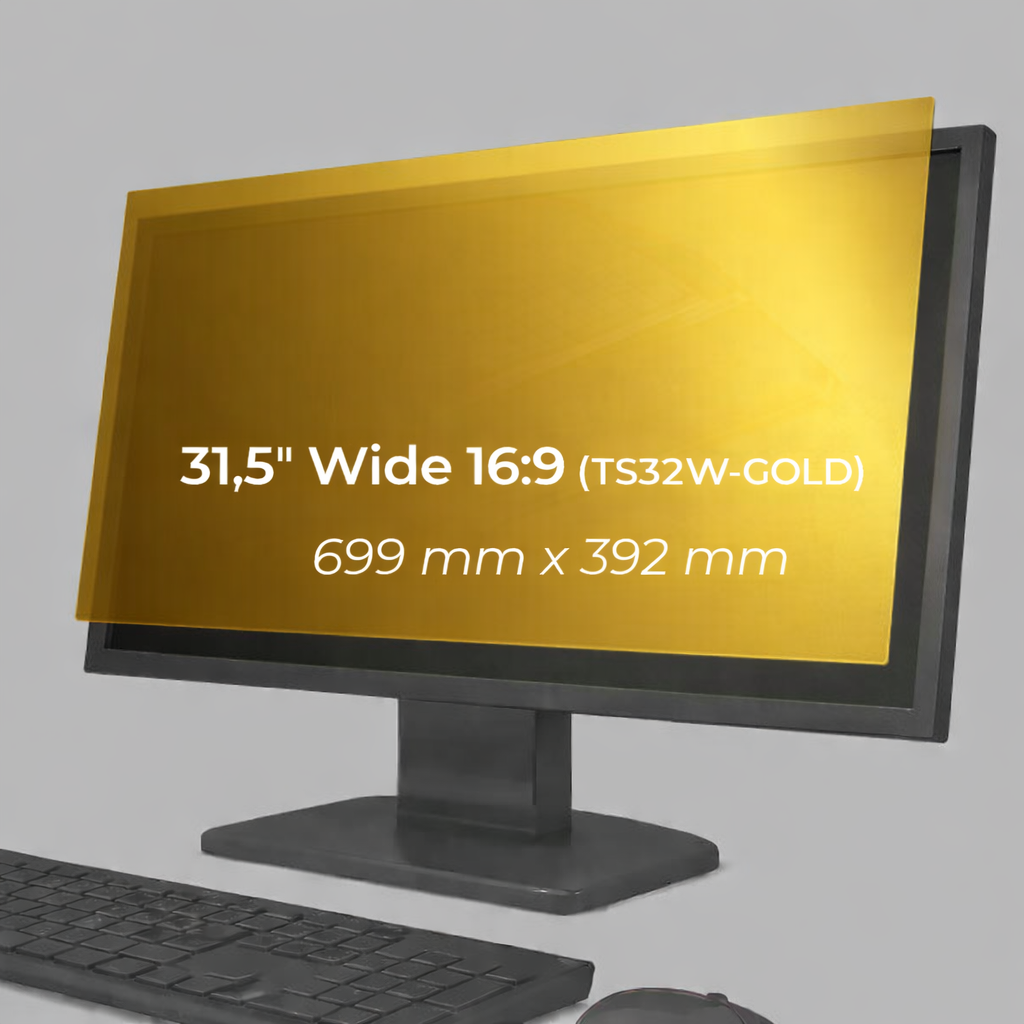Privacy Filter 31,5" Wide 16:9 - GOLD