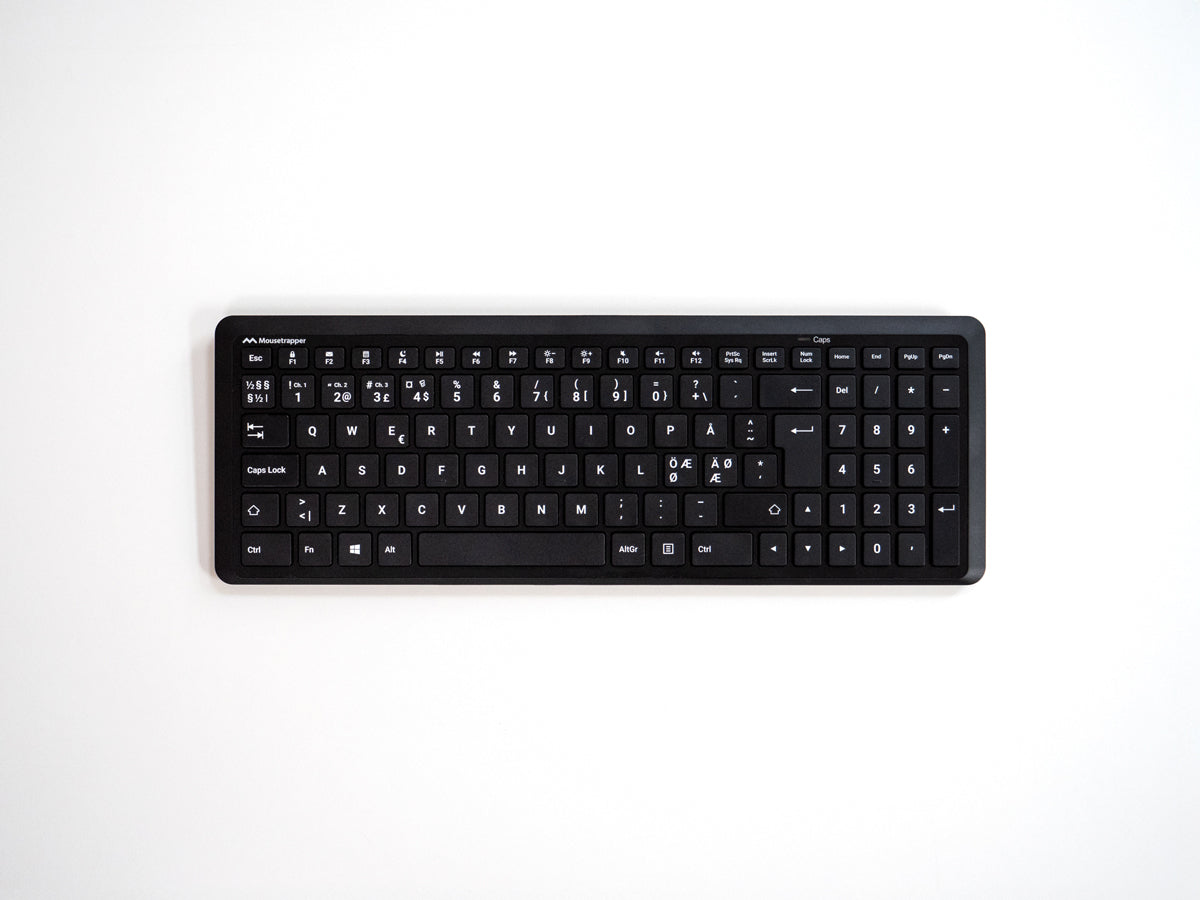 Type Midi keyboard, 2.4GHz - BT - Cable (3 in1)