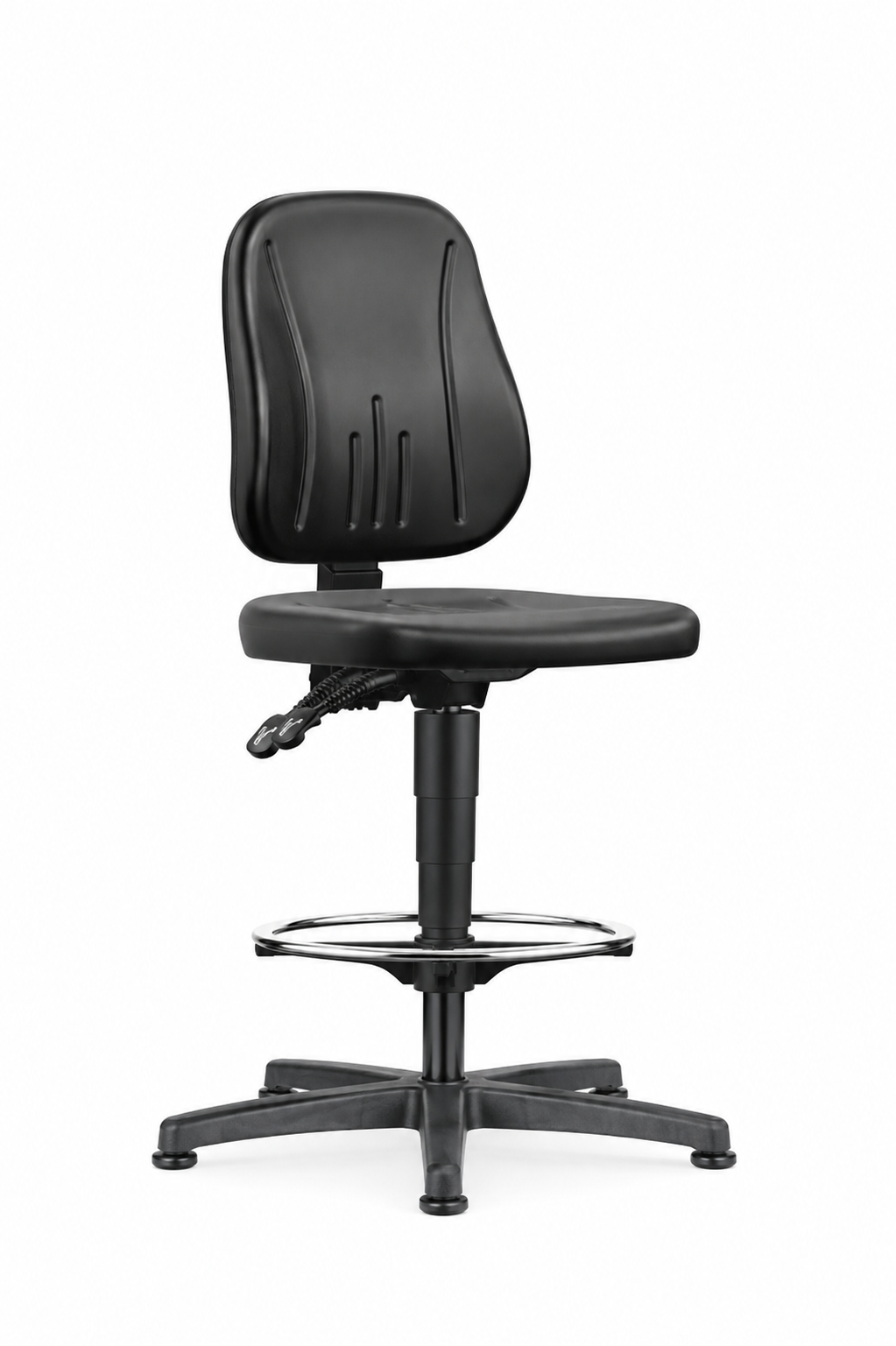 Unitec 3, black artificial leather – foot ring