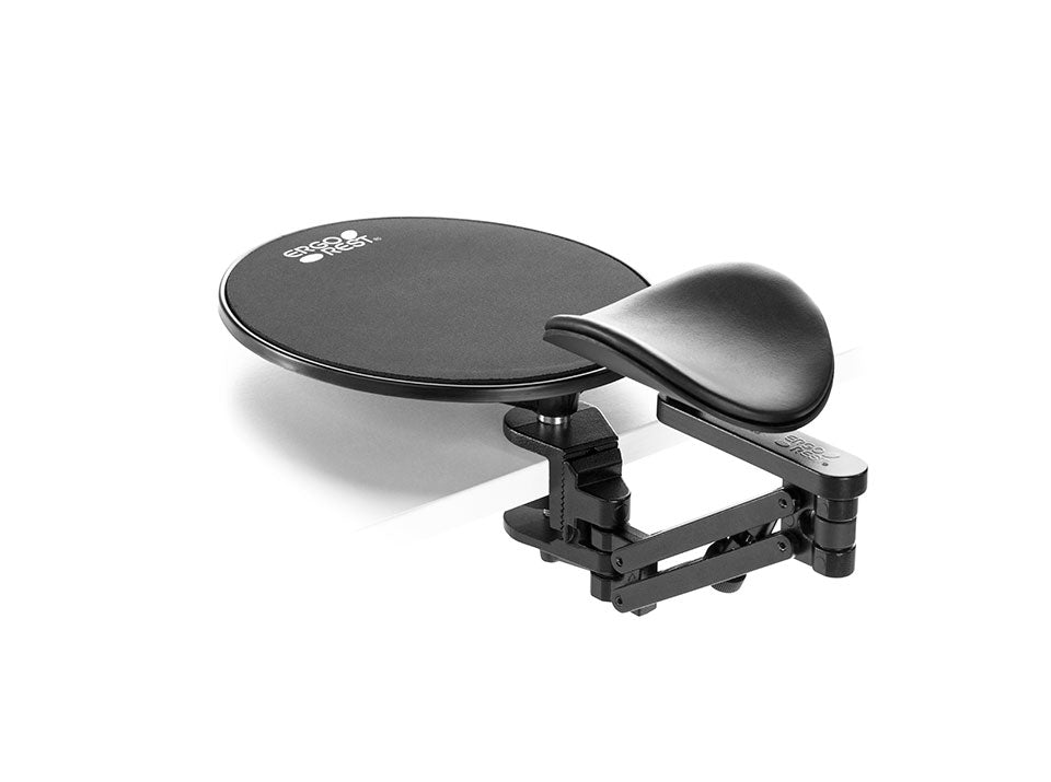 Ergorest 350 Arm Support with Mouse Pad, Black