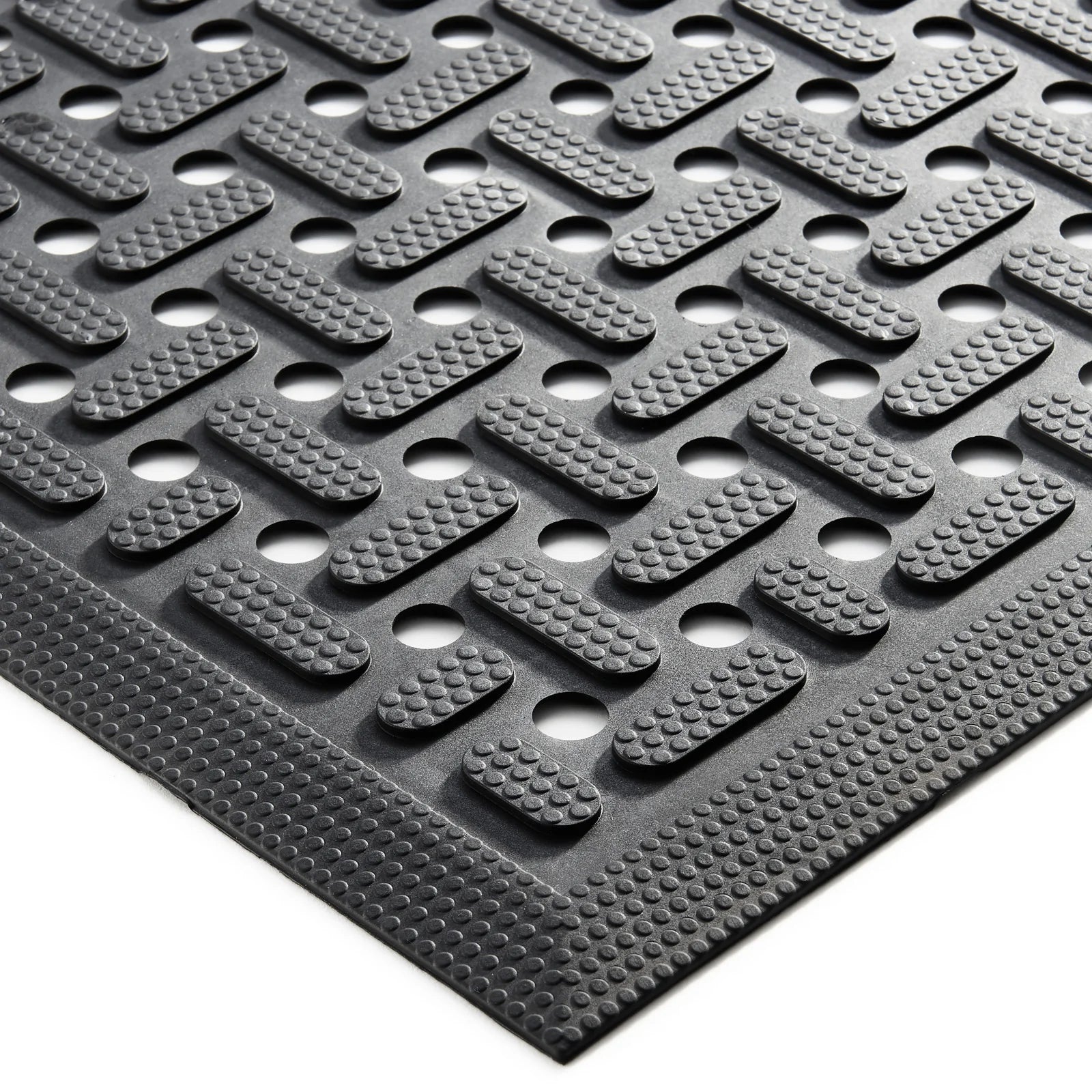 Nitrile workstation mat 60x86 cm, black