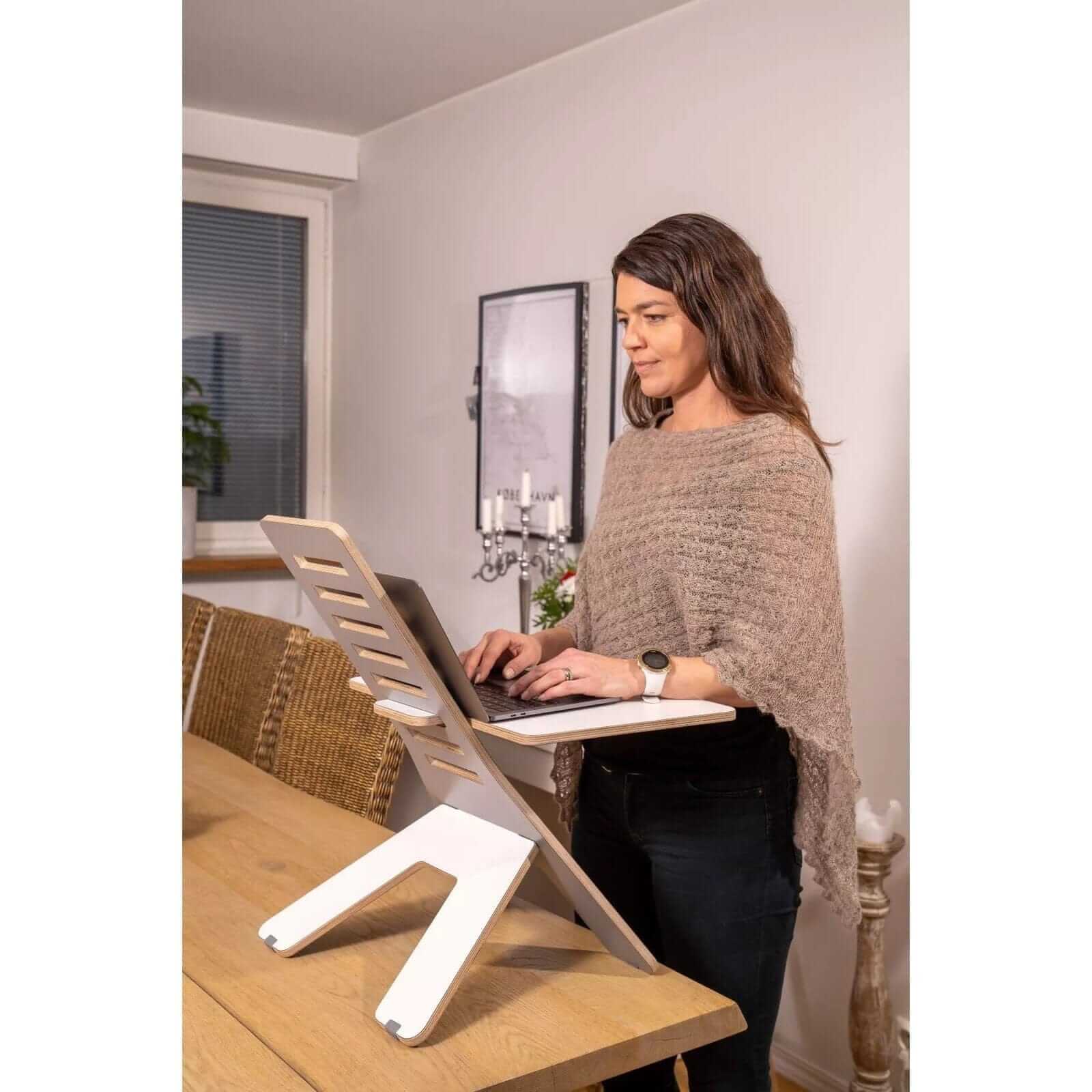 GetUpDesk light adjustable tabletop for standing work