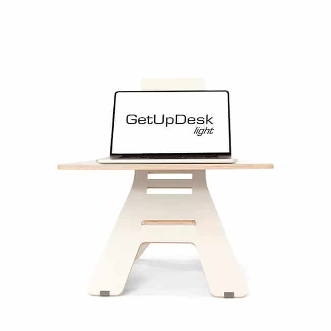 GetUpDesk light adjustable tabletop for standing work