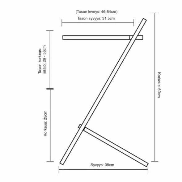 GetUpDesk light adjustable tabletop for standing work