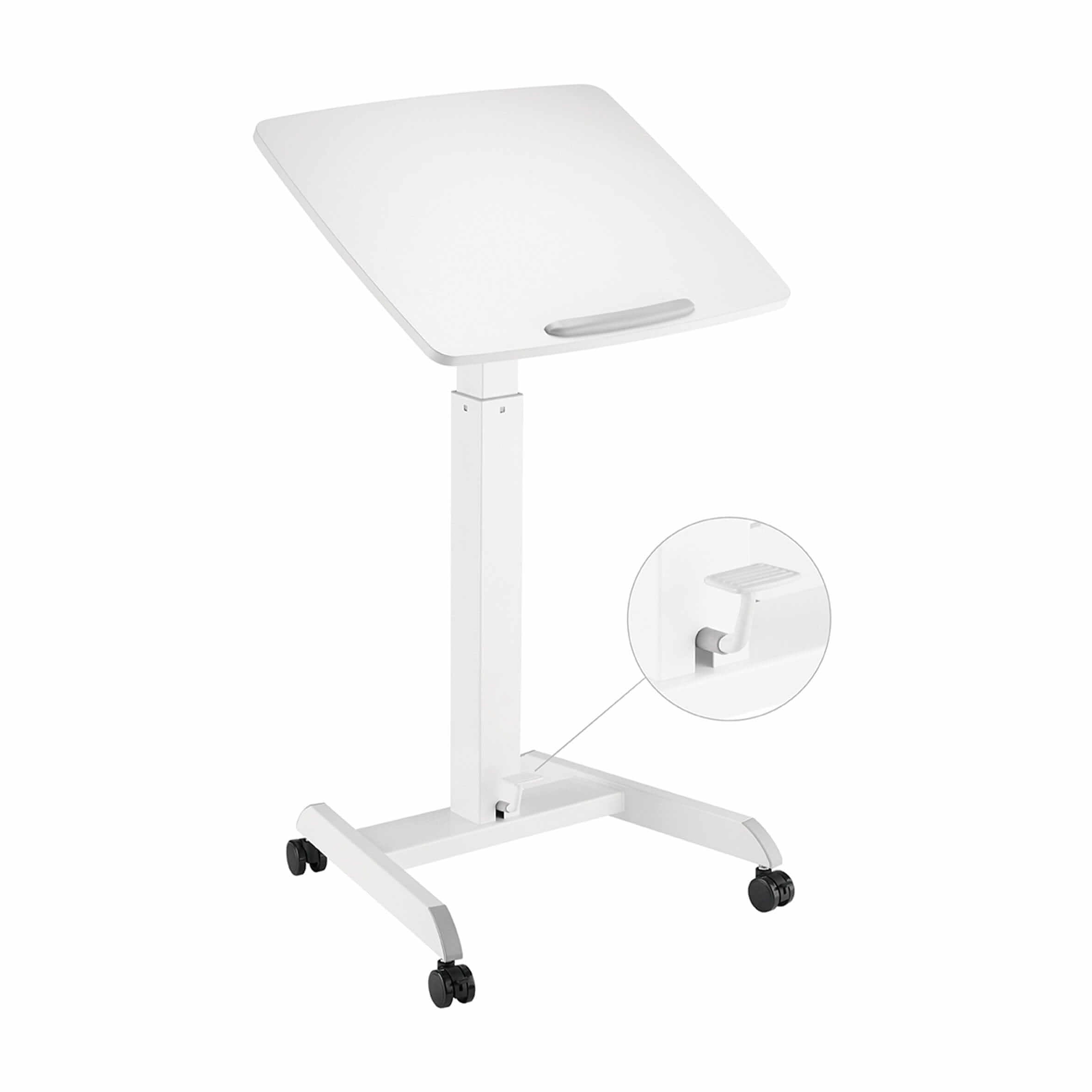 GetUpDesk Tilt adjustable desk, white