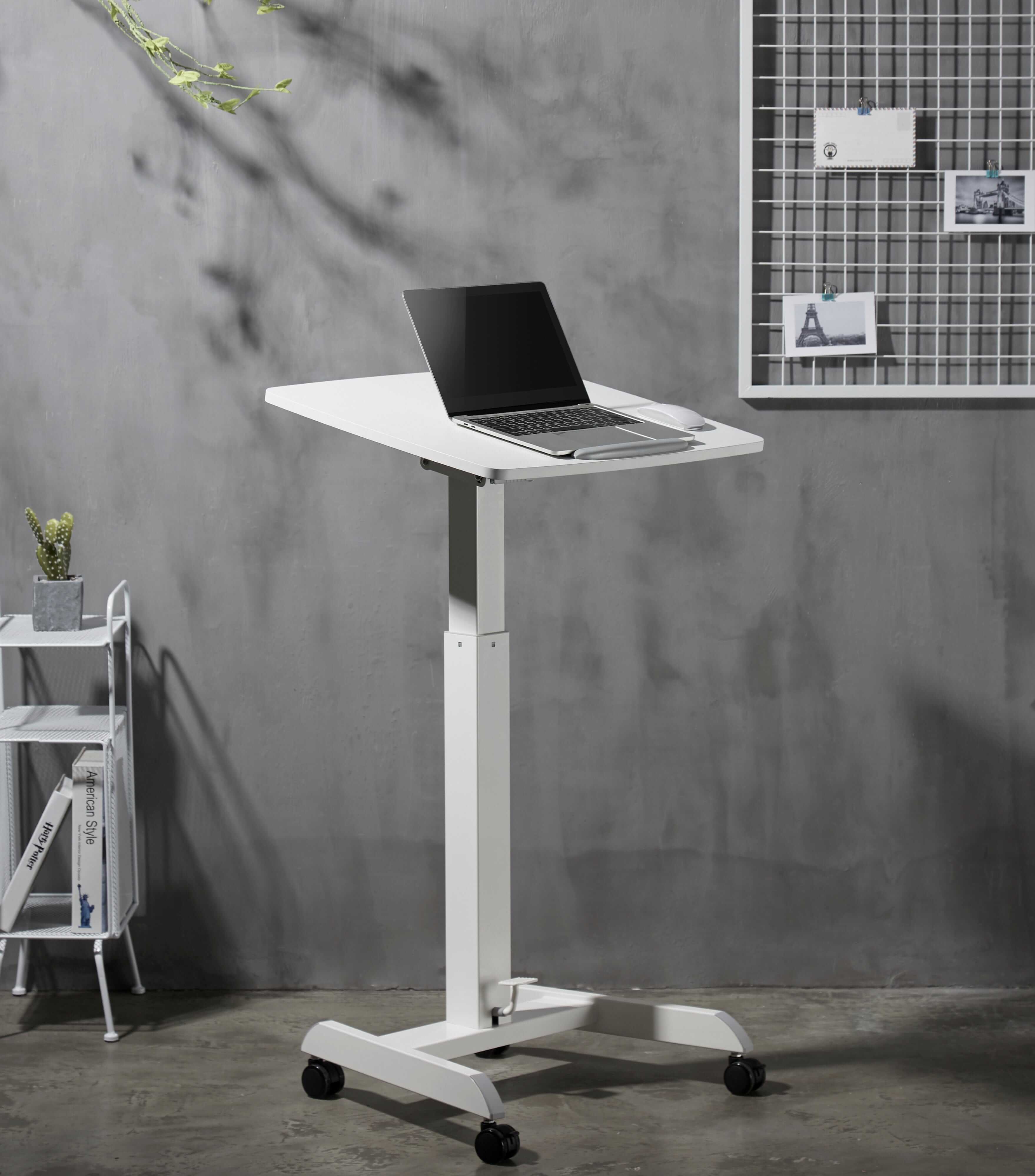 GetUpDesk Tilt adjustable desk, white