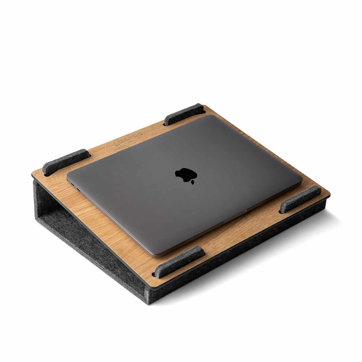Läpsteri laptop stand, oak