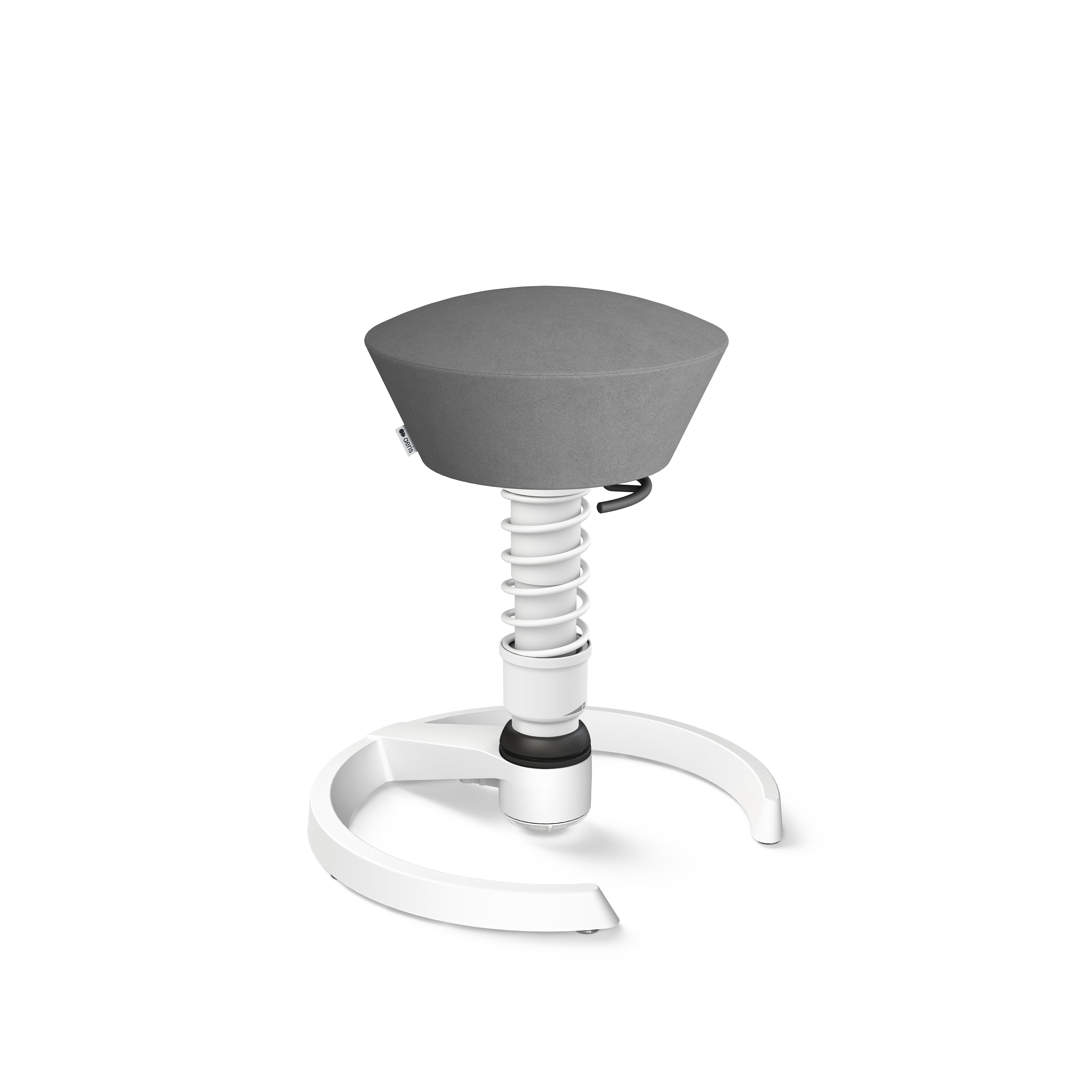 Swopper active chair, dark grey microfibre