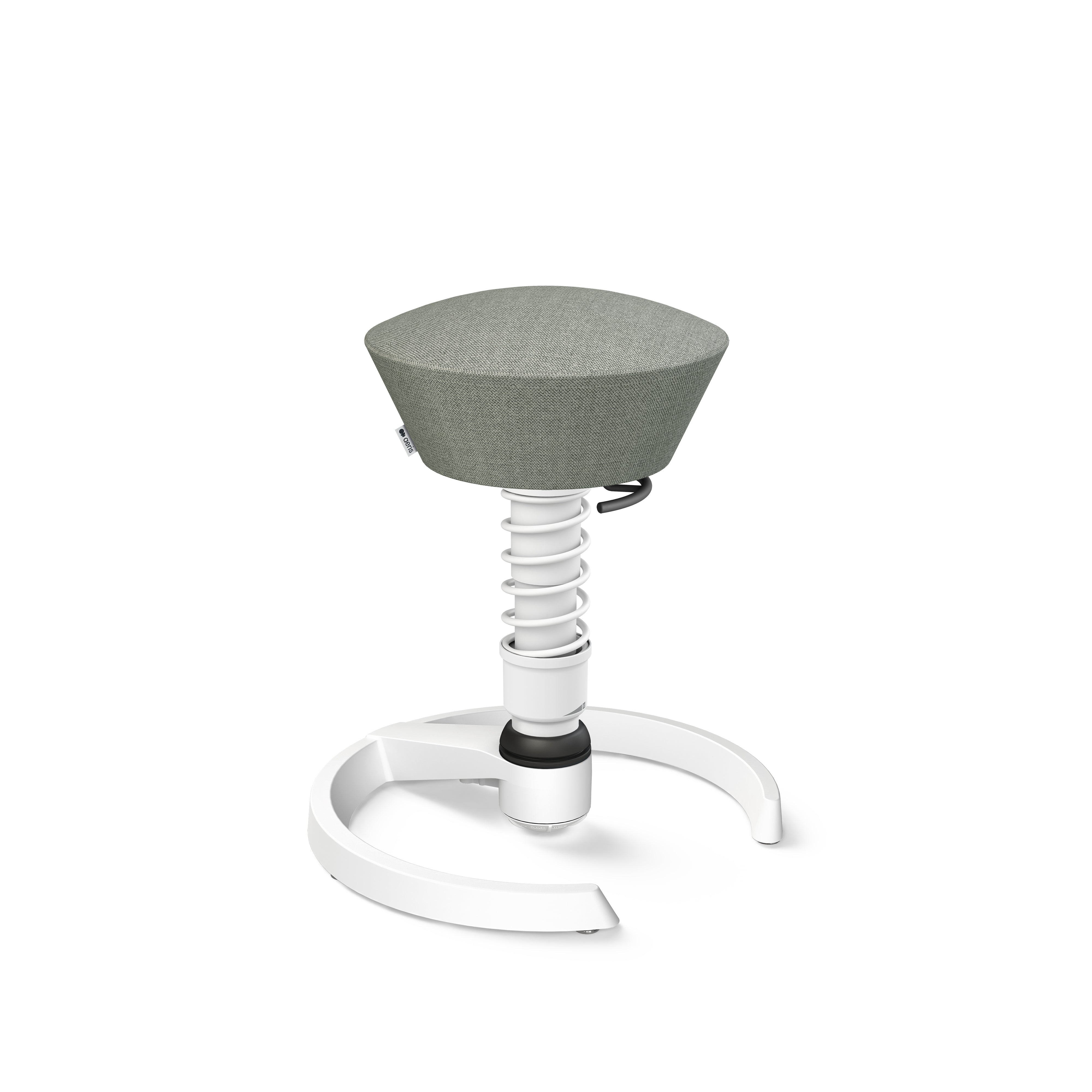 Swopper active chair, grey wool blend