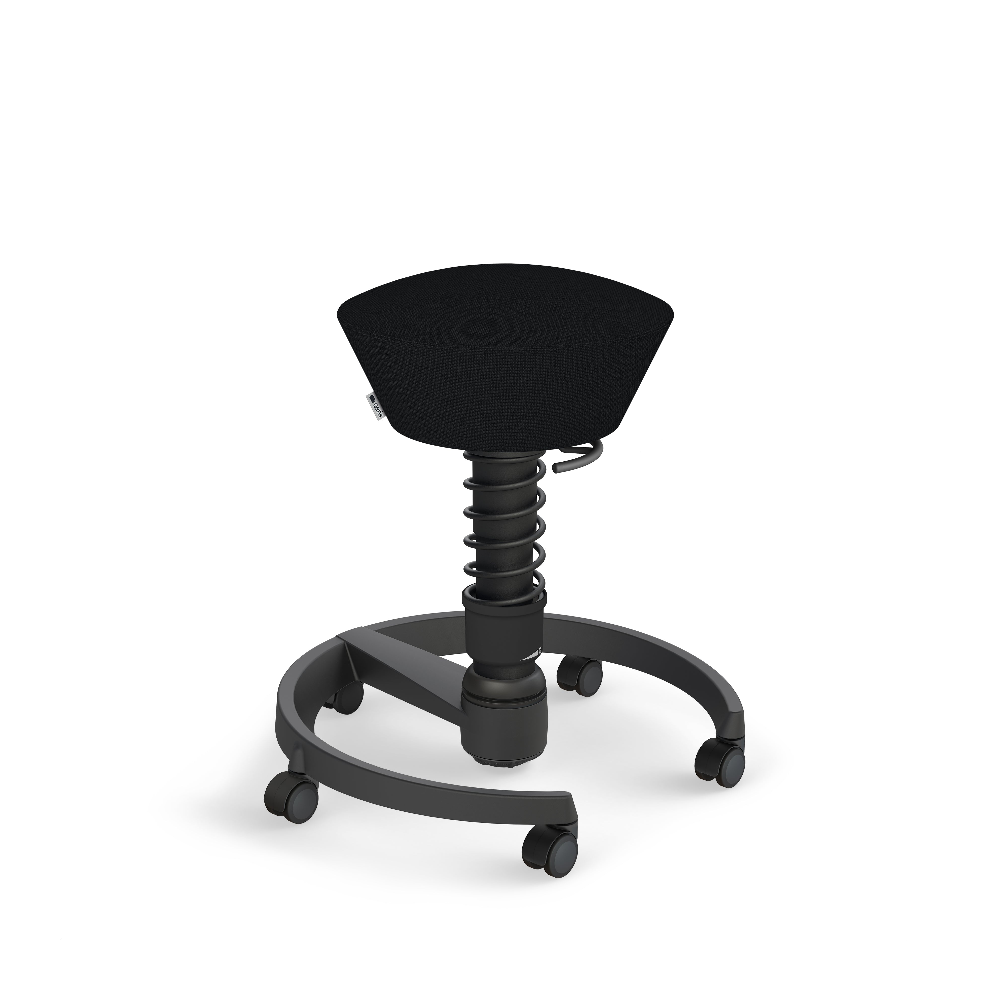 Swopper active chair, black Cura fabric