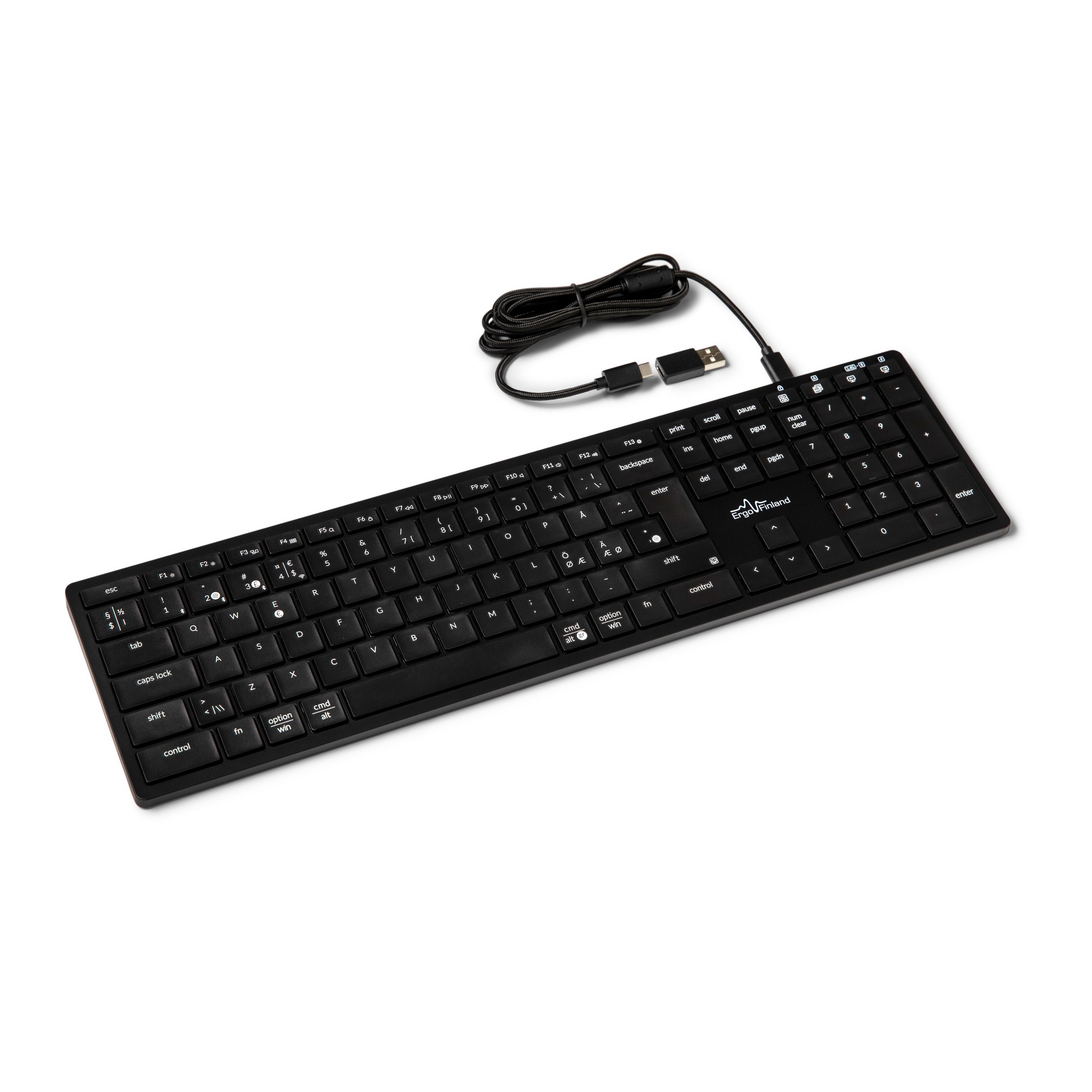 NordType X3 – 3-in-1 Keyboard – Black