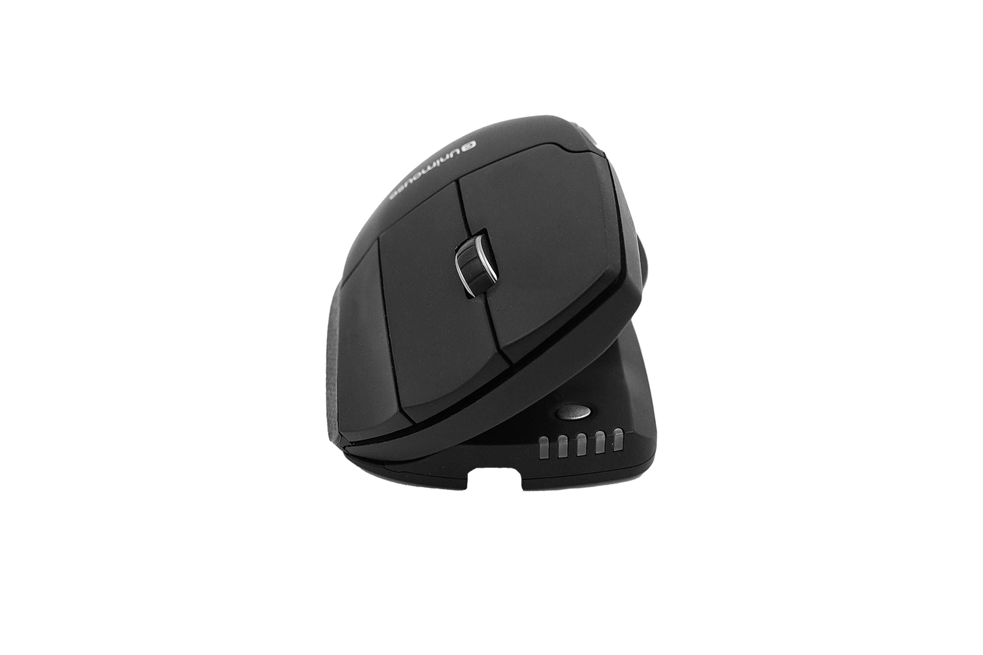 Ergonomic Unimouse right wireless mouse with adjustable angles and 6 programmable buttons for personalized comfort and productivity.