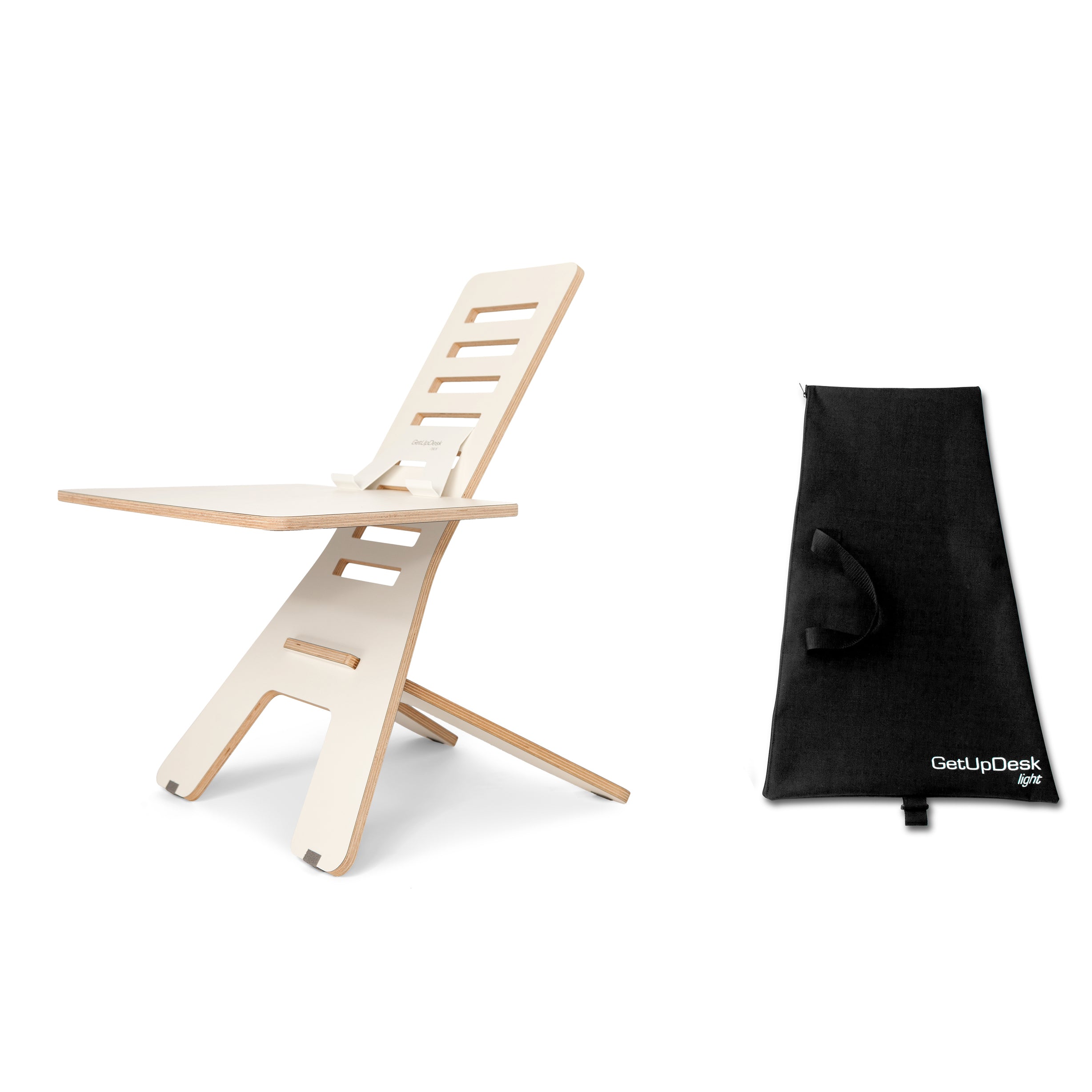 OUTLET – GetUpDesk Light – adjustable desktop, combo package