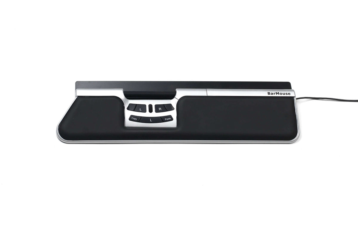 Silver Slim Ergonomic Central Mouse – ErgoFinland
