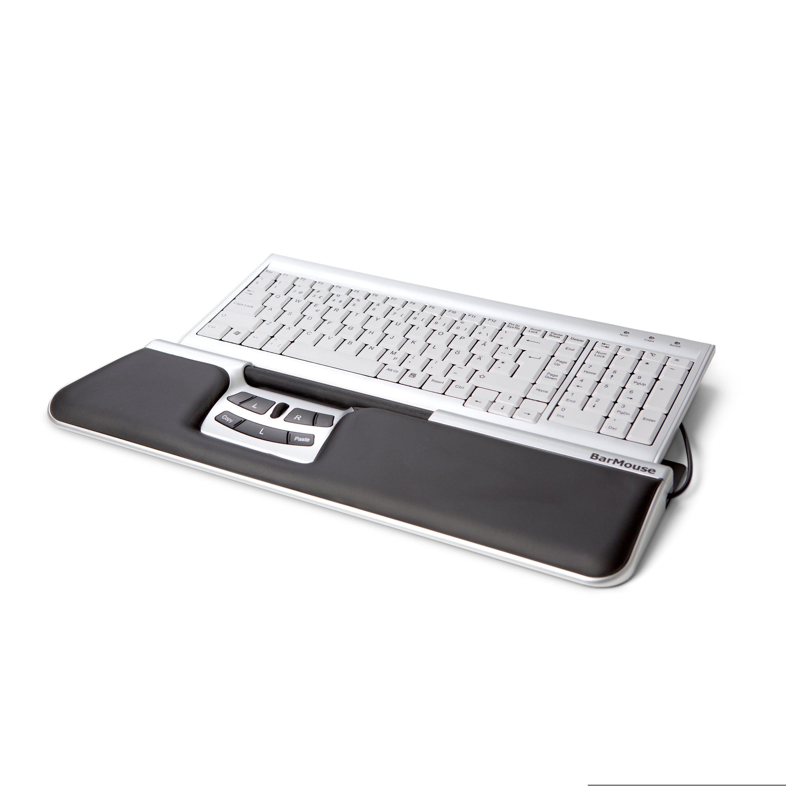 BarMouse Silver Slim ergonomic central mouse