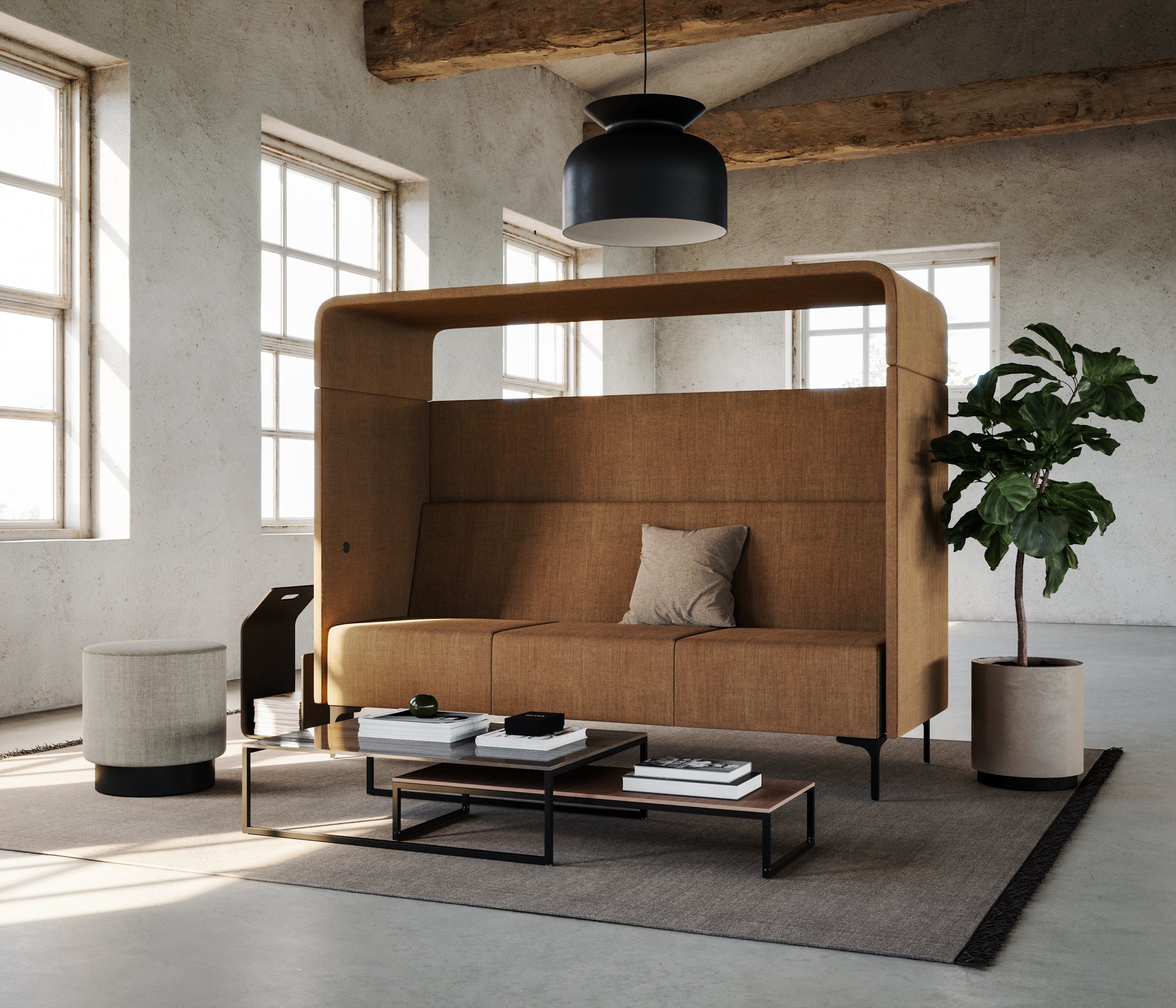 Focus Sofa with Roof, 3-Seater