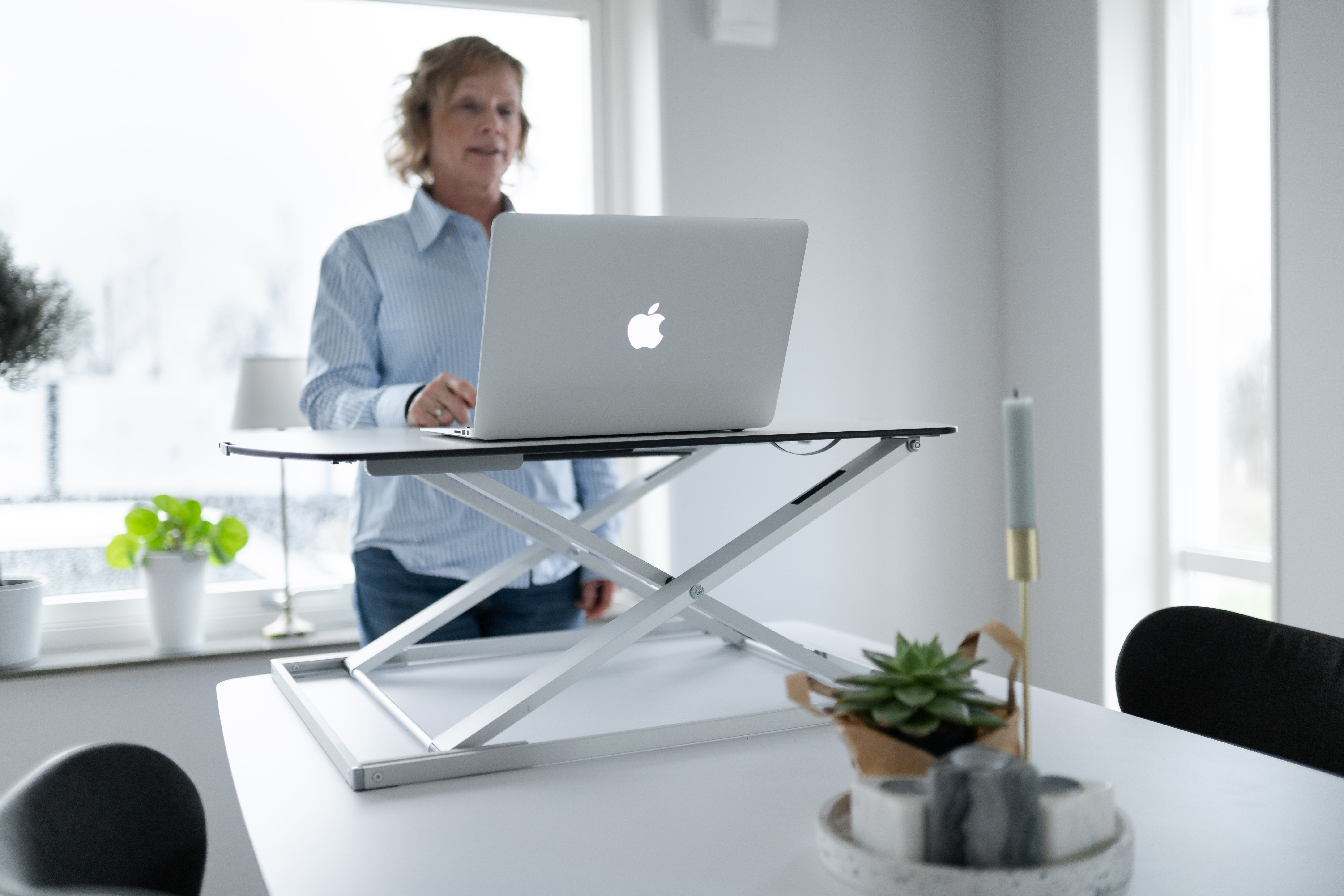 GetUpDesk Free adjustable tabletop, white