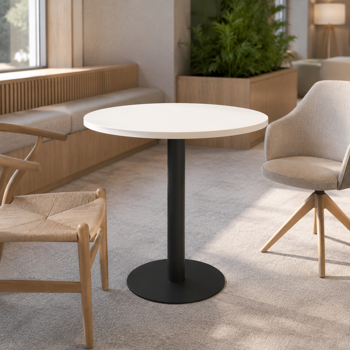Solo 720 table base, black