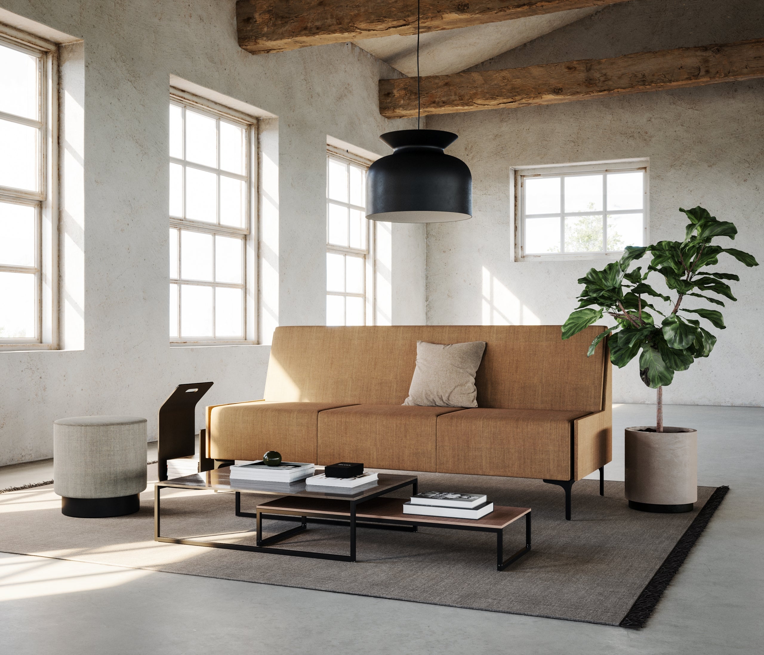 Focus Modular Sofa, 3-seater