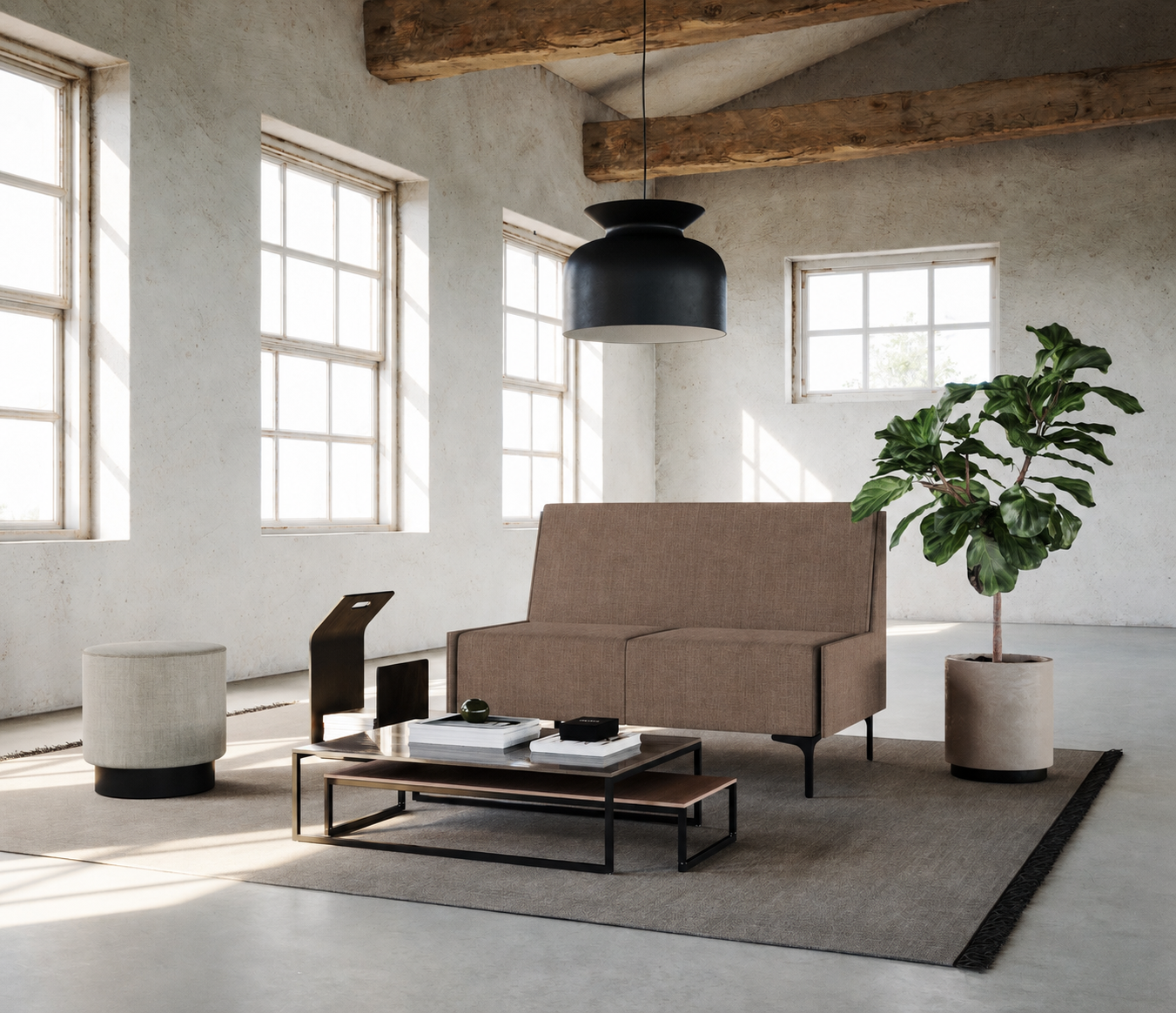 Focus 2-Seater Sofa, Savio Upholstery