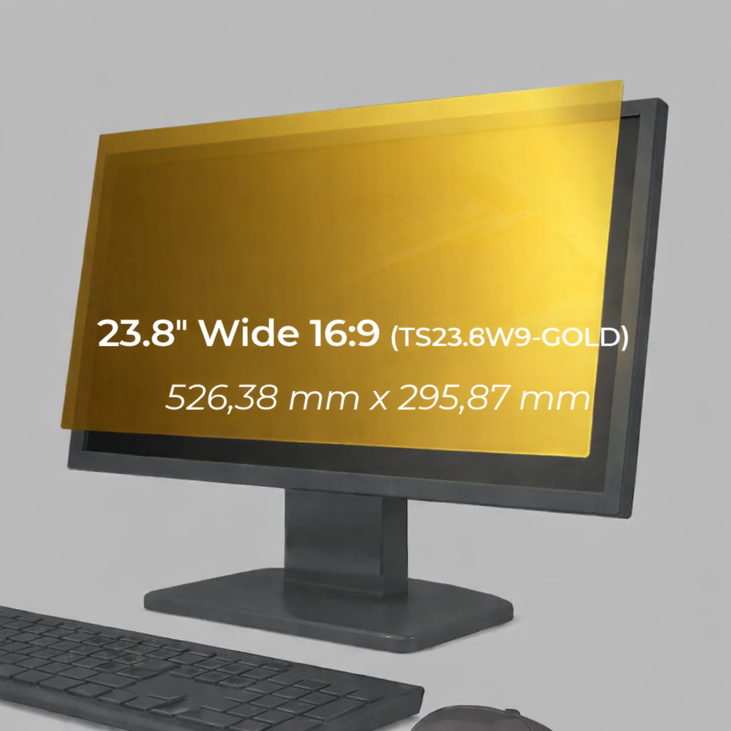 Privacy Filter 23.8" Wide 16:9 - GOLD