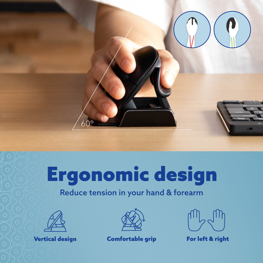 R-Go Twister – Ergonomic Mouse, Ambidextrous