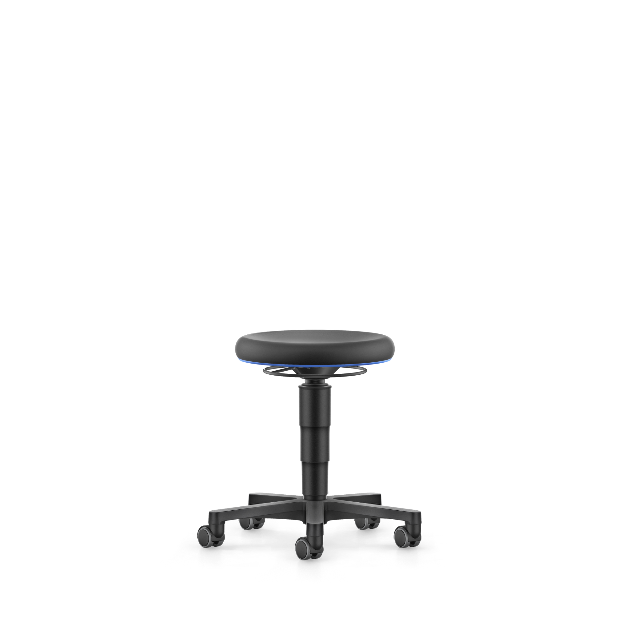 CleanErgo Stool, leather