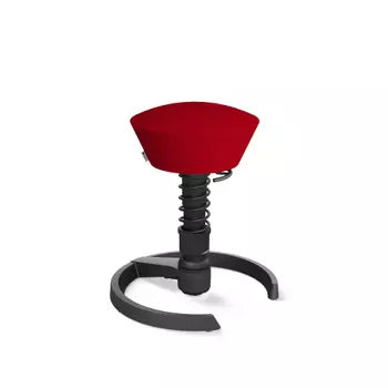 Swopper active chair, red microfibre